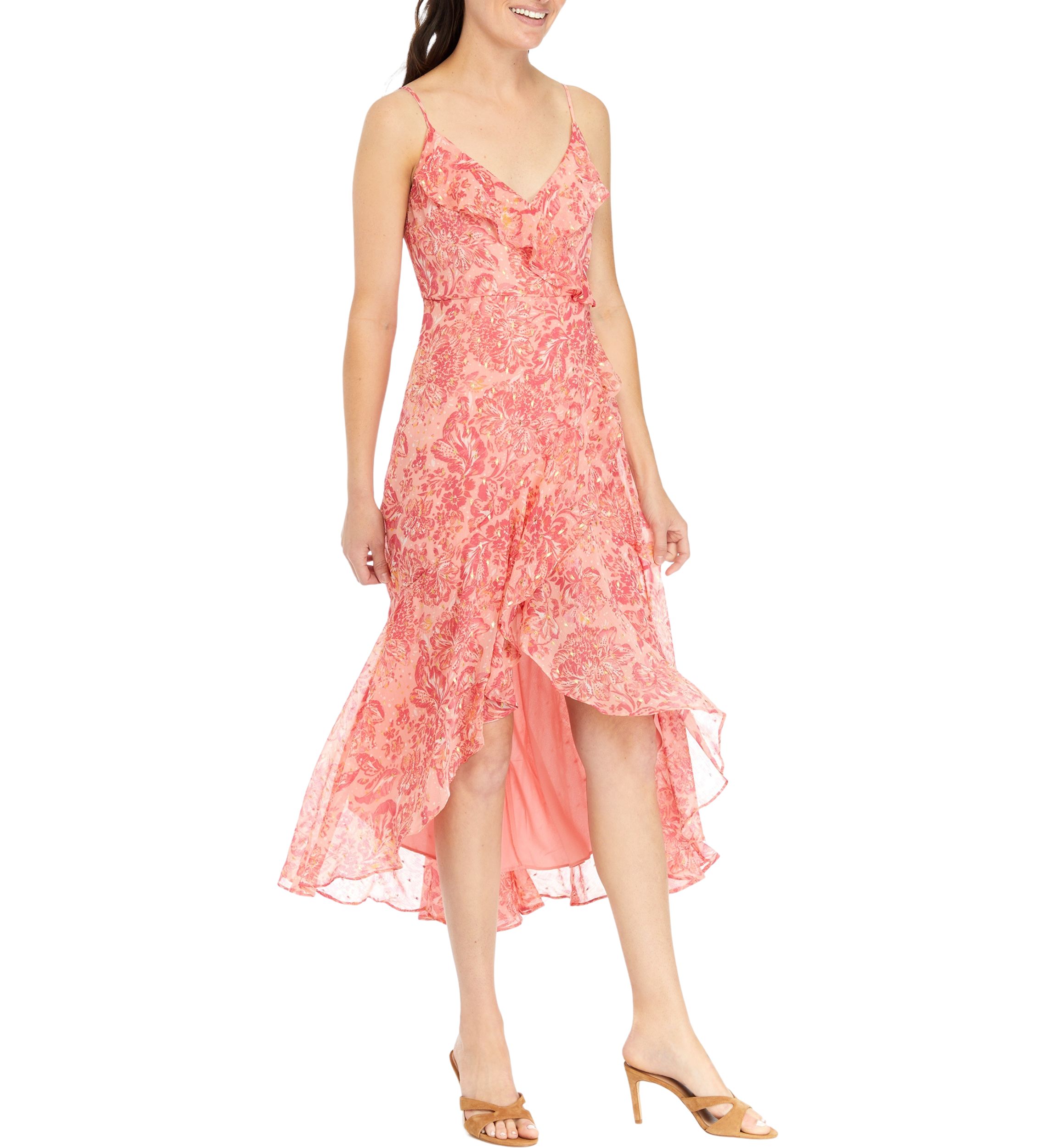Petite Sleeveless Maxi Dress with Tie Waist