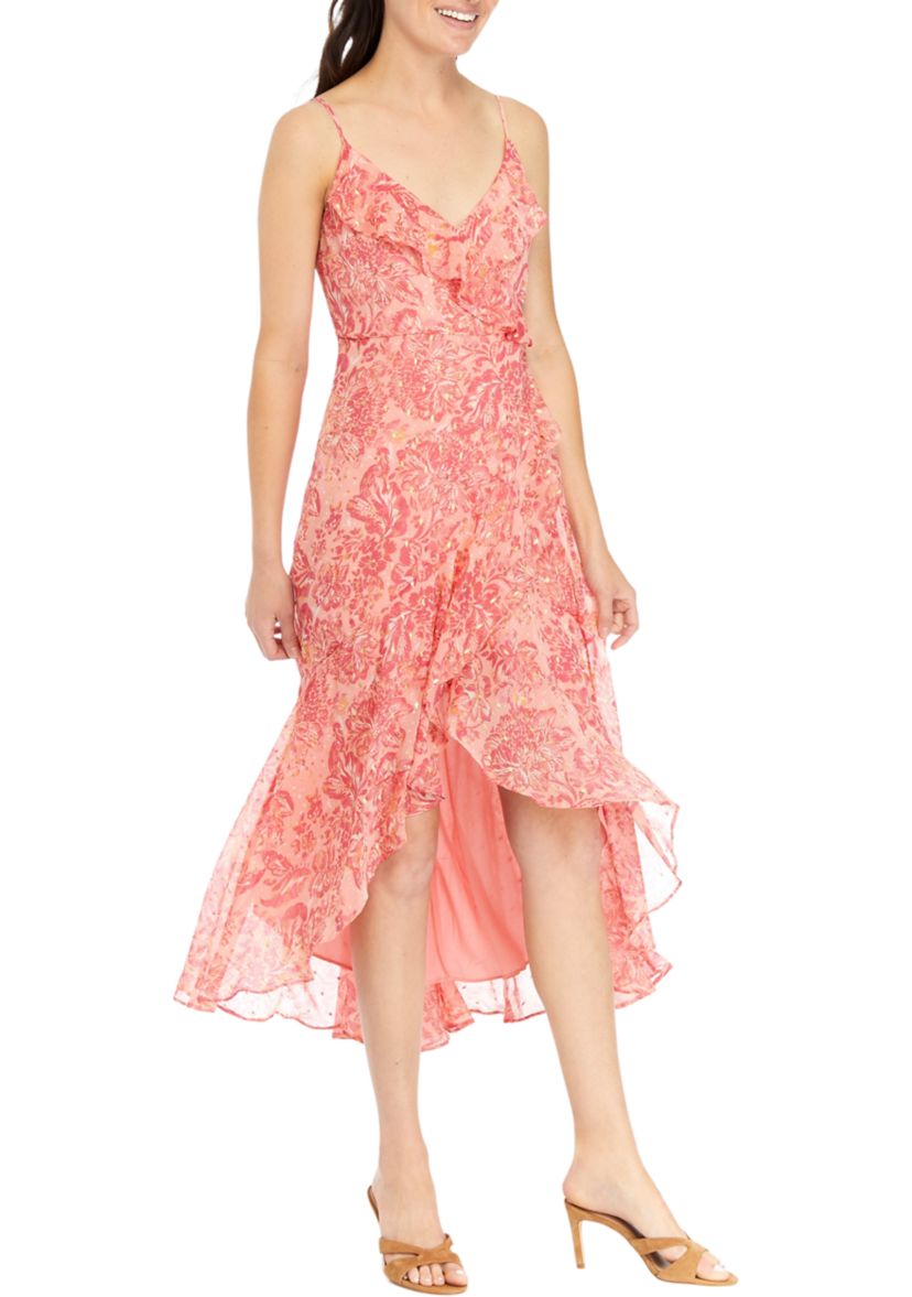 Petite Sleeveless Maxi Dress with Tie Waist