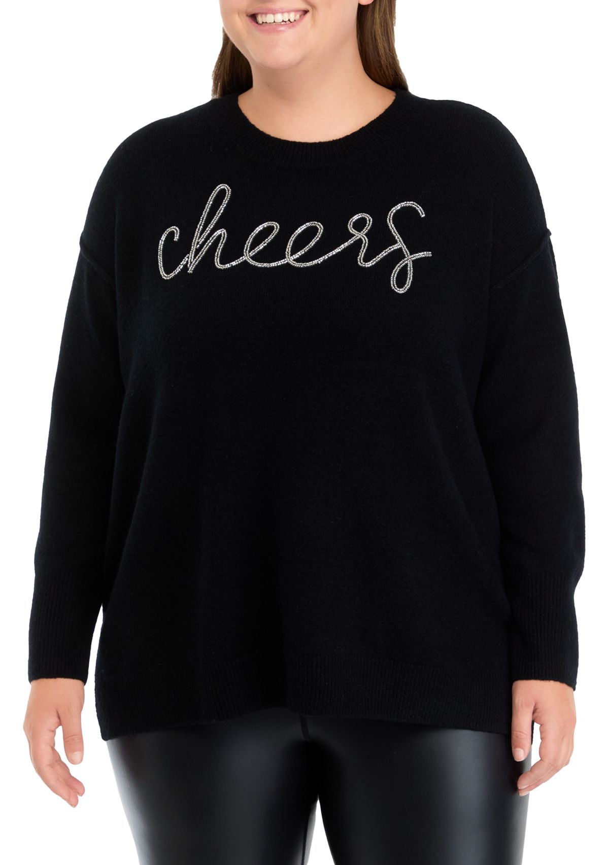 Plus Size Cheers Sweater