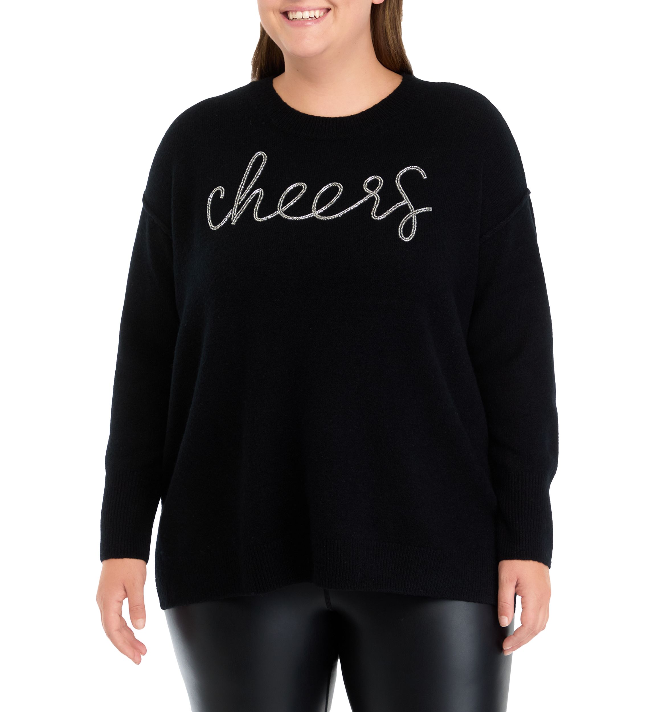 Plus Size Cheers Sweater