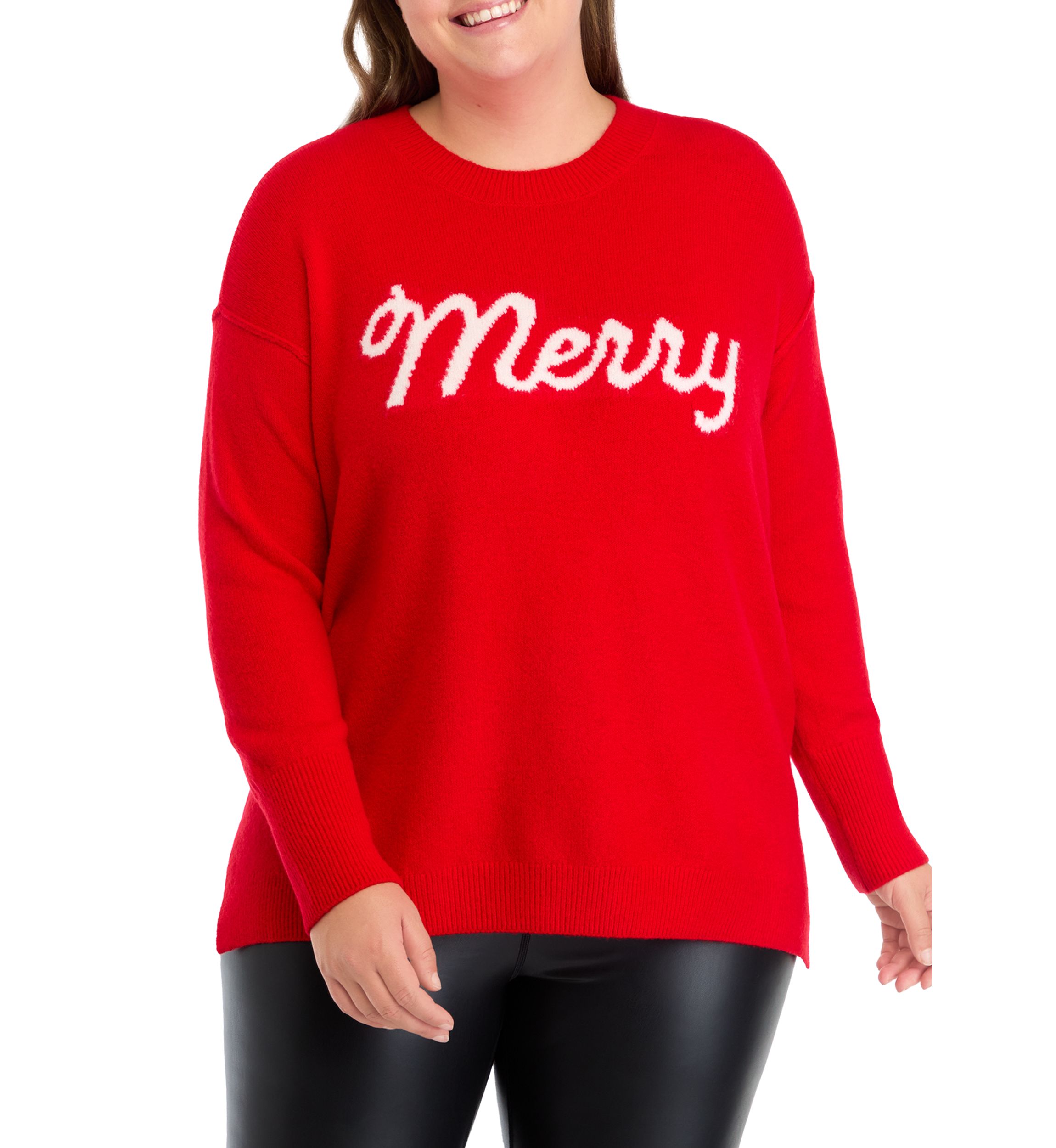 Plus Size Merry Sweater