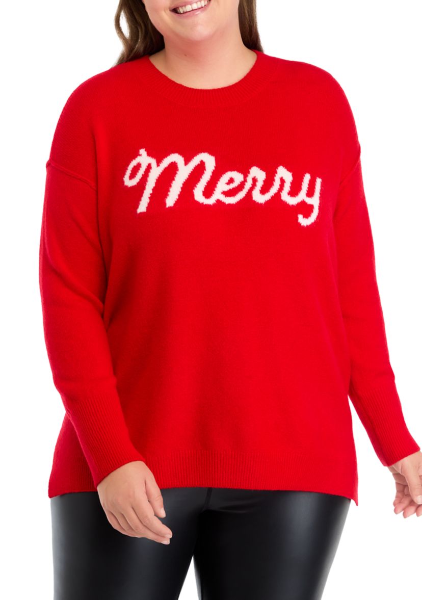 Plus Size Merry Sweater