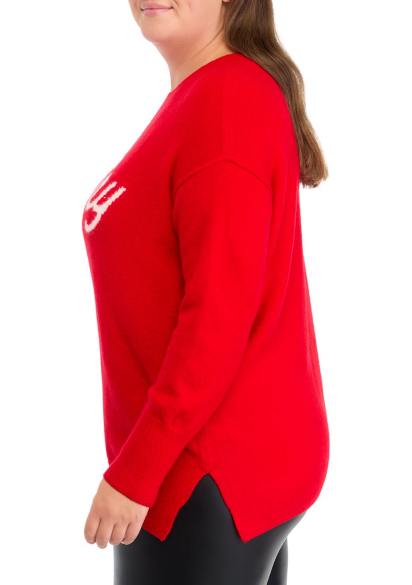 Plus Size Merry Sweater