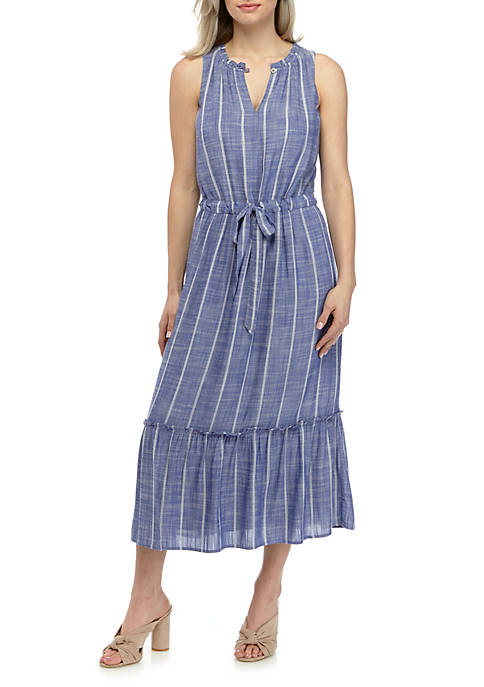 Kaari Blue™ Linen Midi Dress | belk