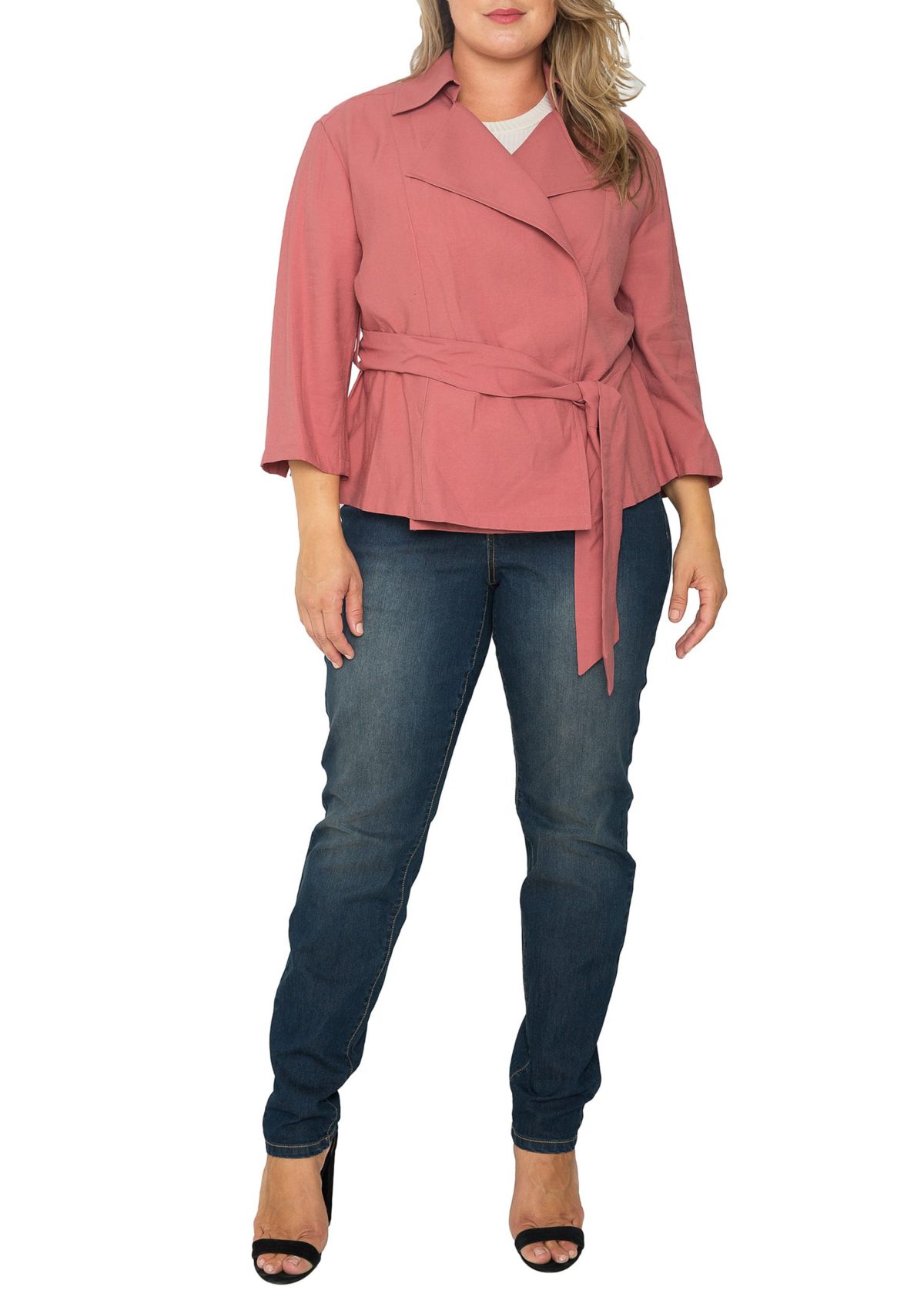 Plus Size Dark Wash Skinny Jeans