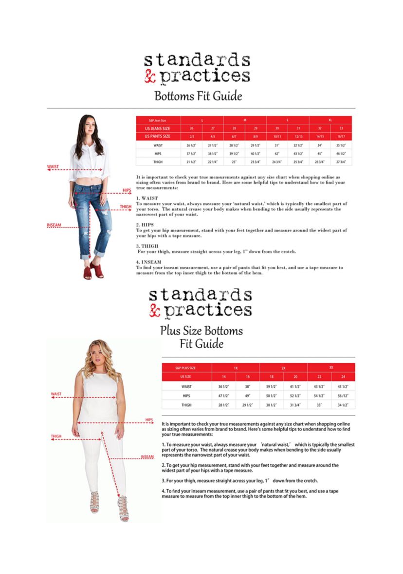 Standards & Practices Womens Plus Size Tencel Rib Cuffs Jogger Jeans