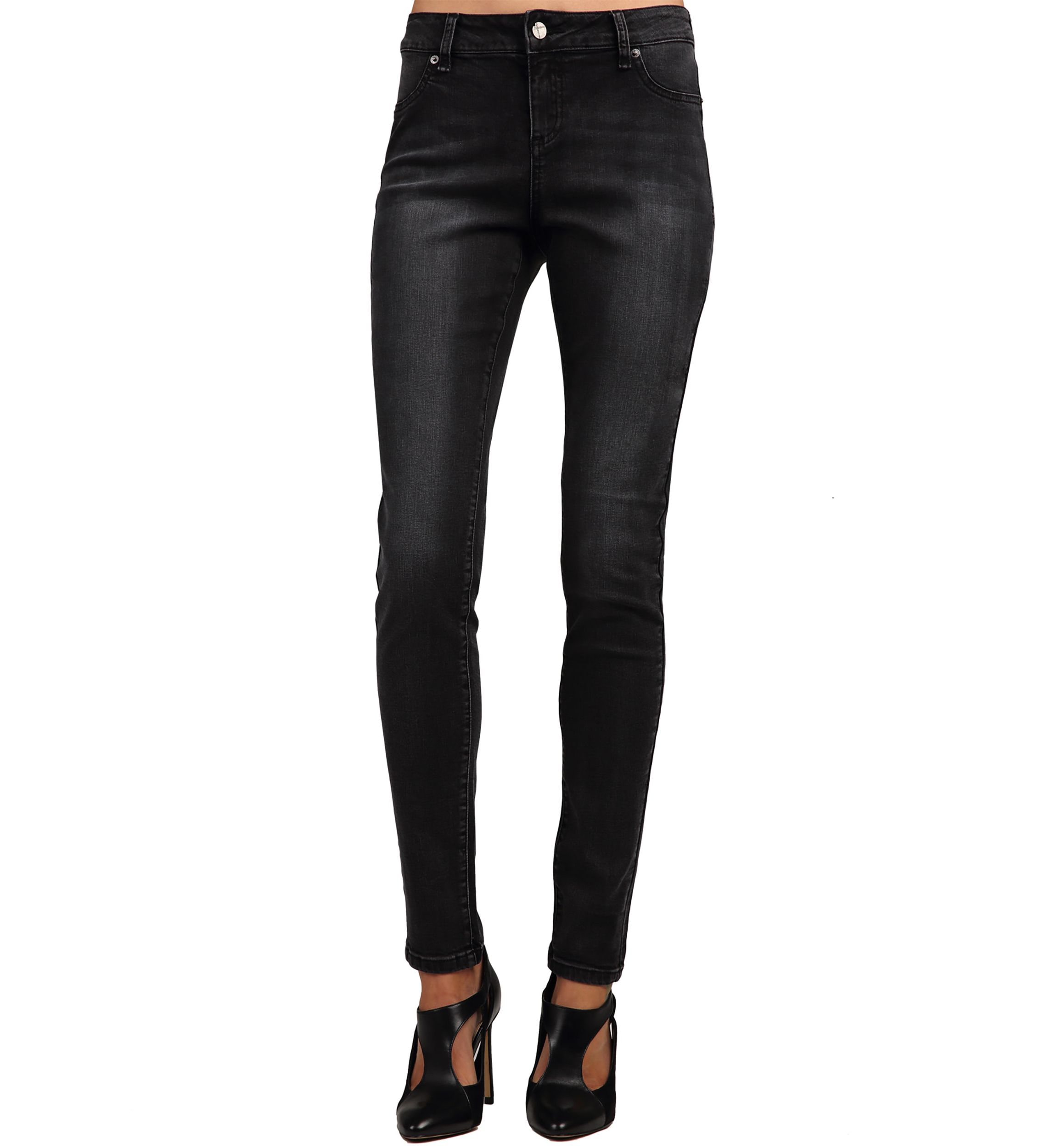 Denim Whisker Skinny Jeans
