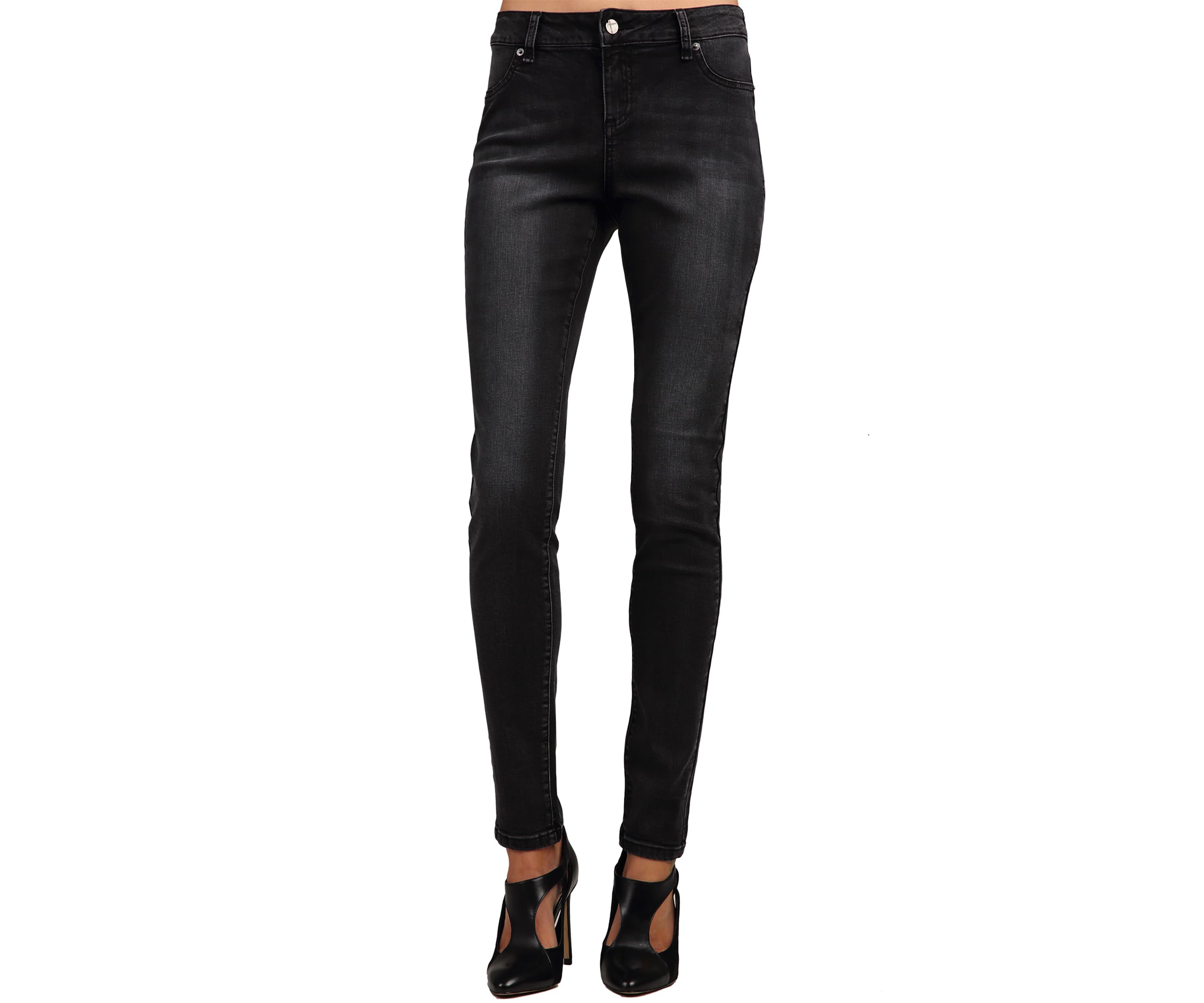 Denim Whisker Skinny Jeans
