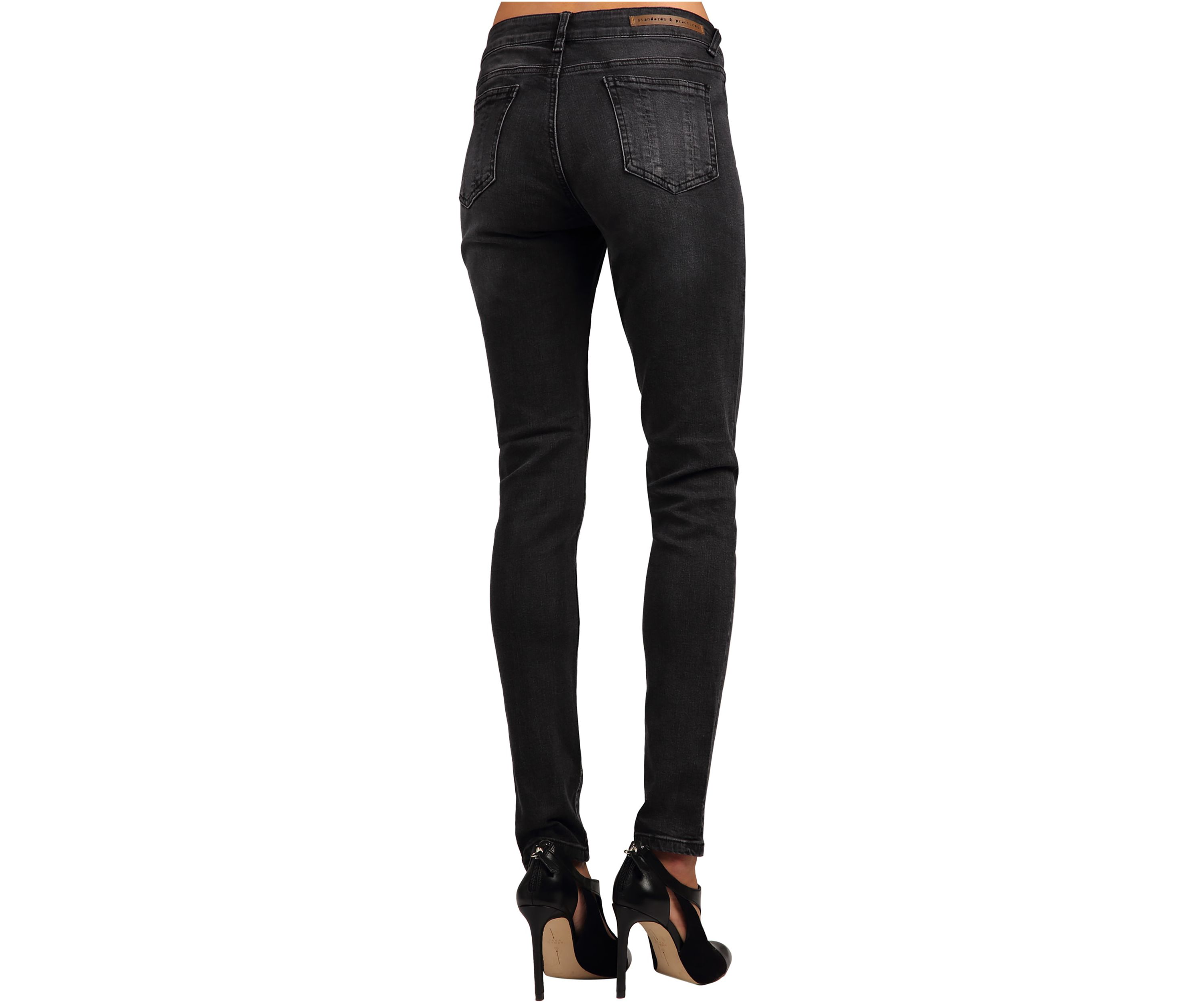 Denim Whisker Skinny Jeans
