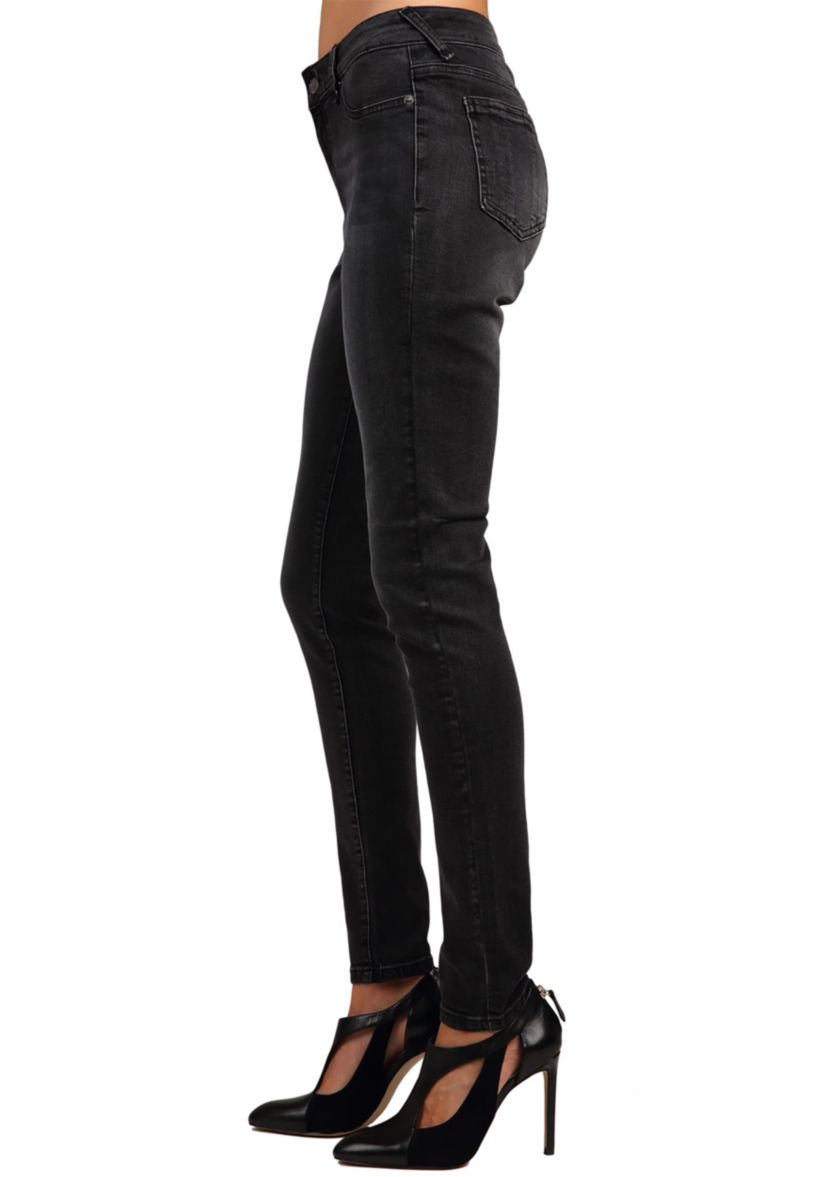 Denim Whisker Skinny Jeans