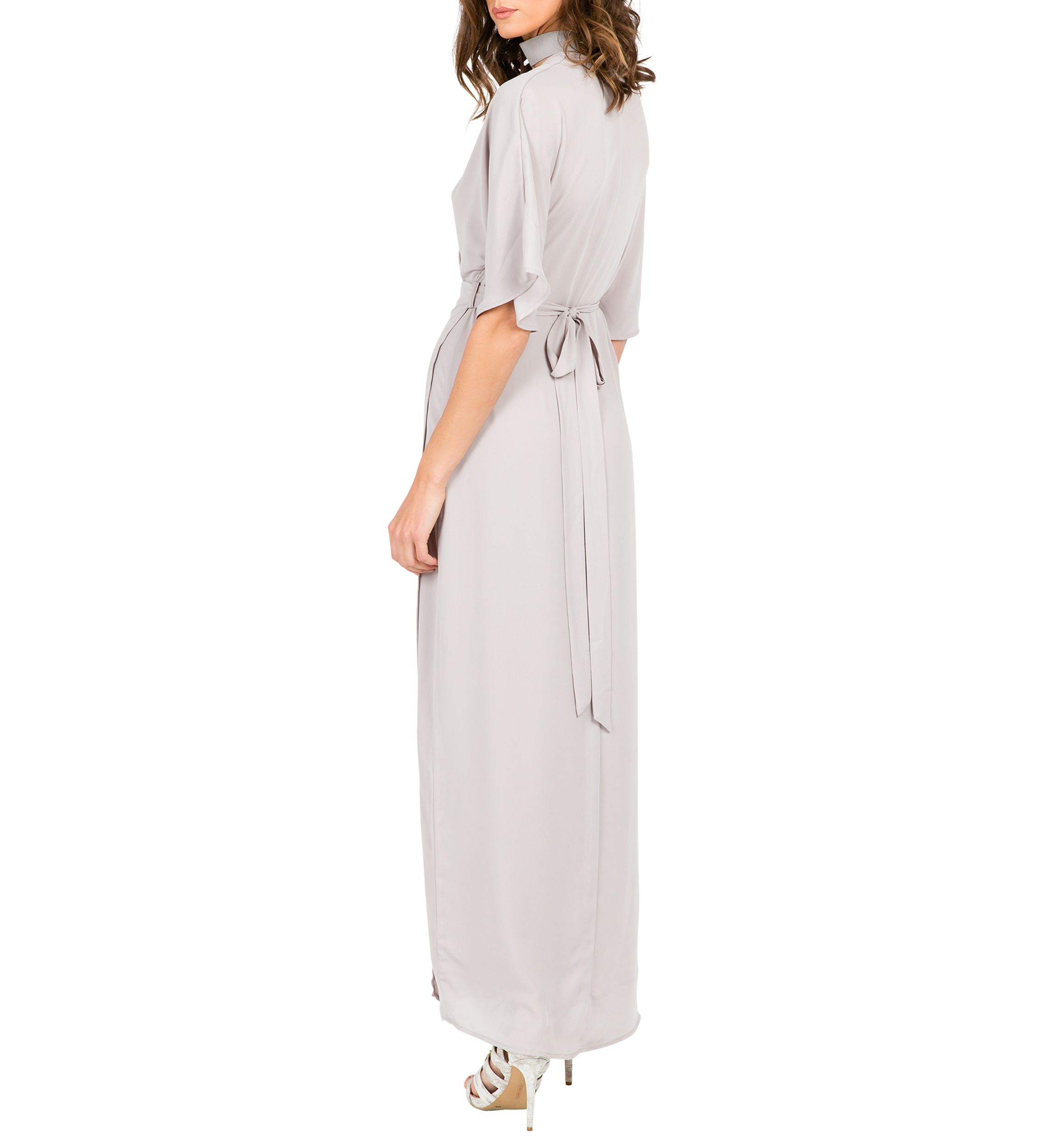Womens Olivia Kimono Sleeve Maxi Dress
