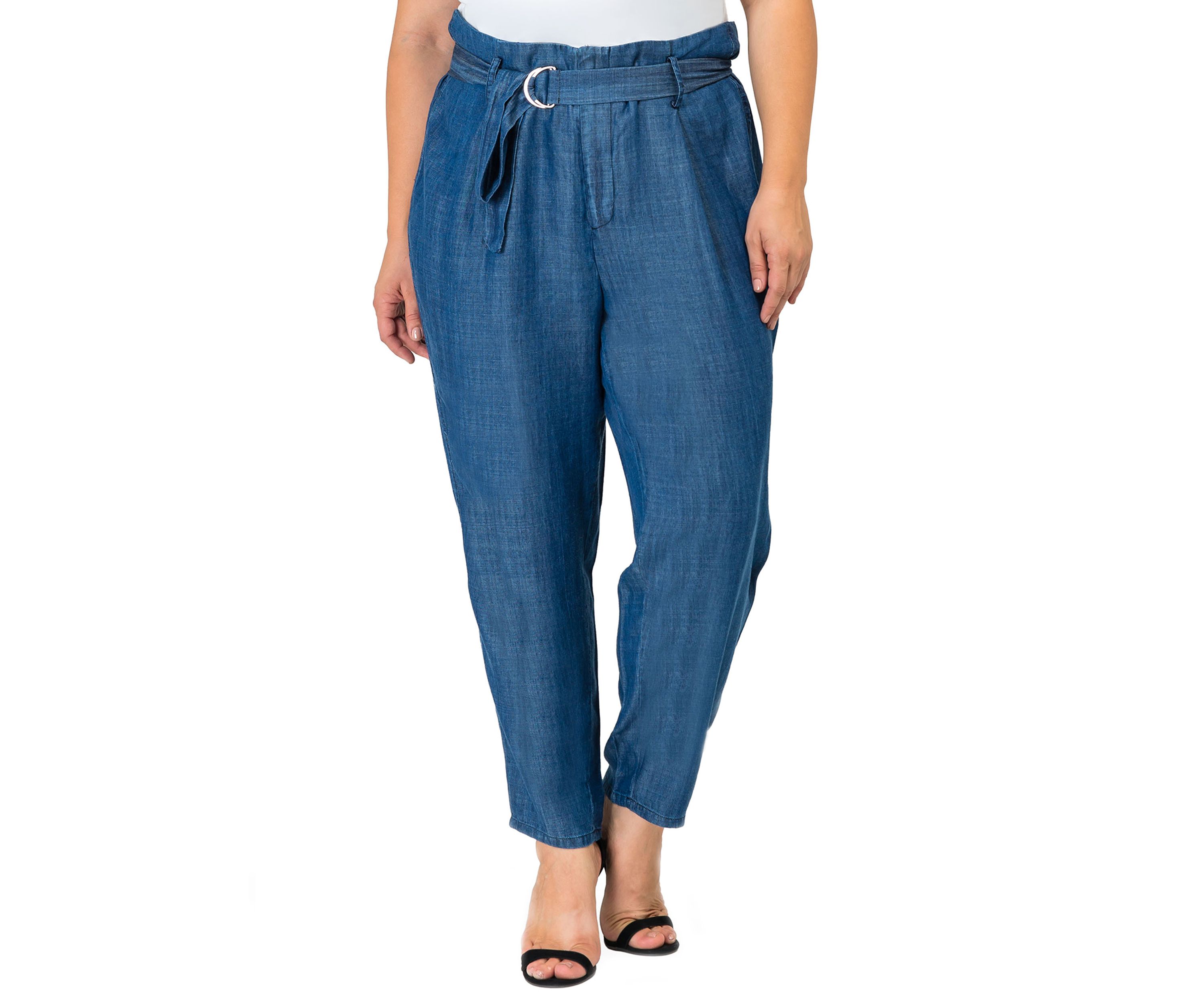 Plus Size Marina Tencel® Carrot Pants