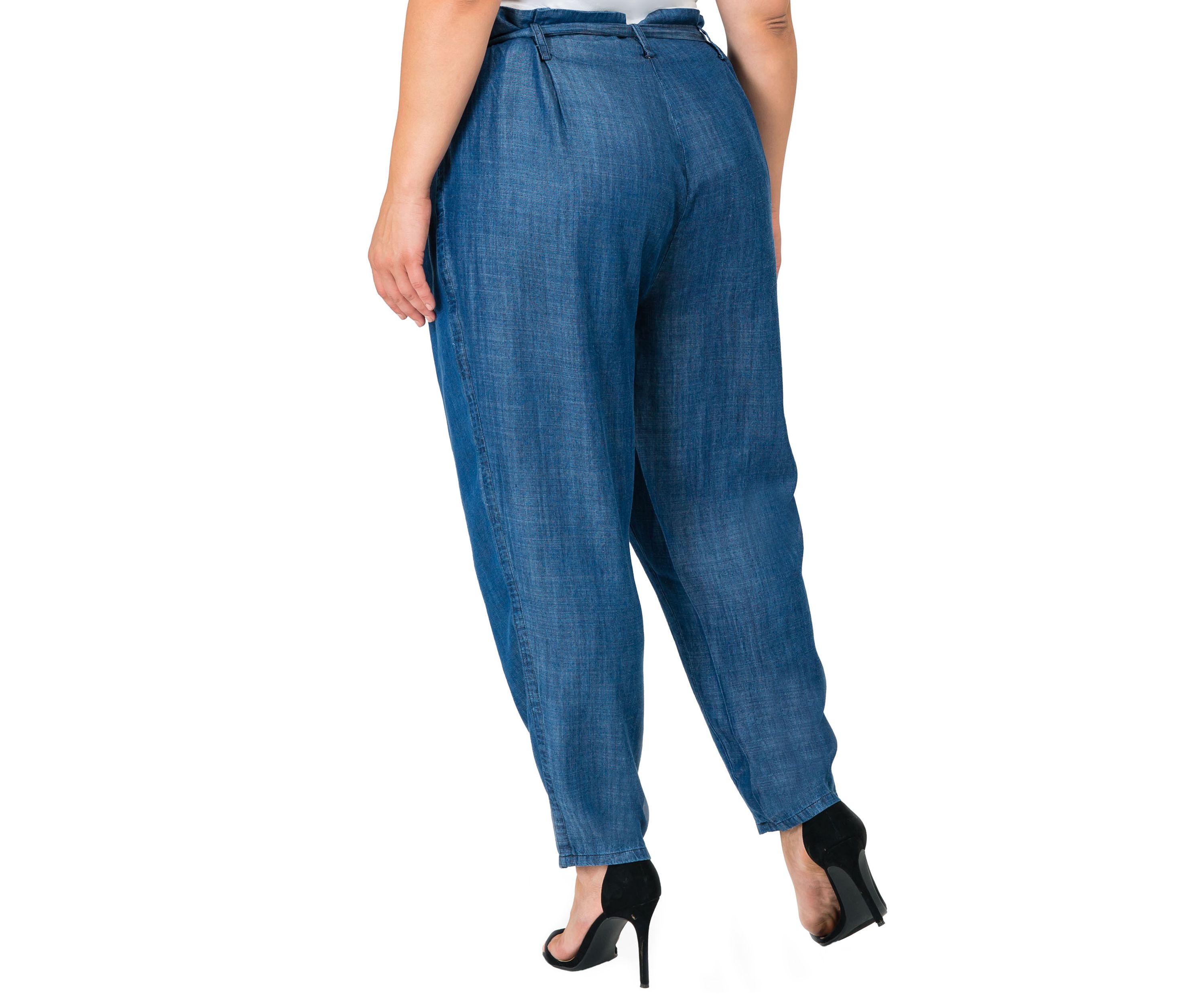 Plus Size Marina Tencel® Carrot Pants