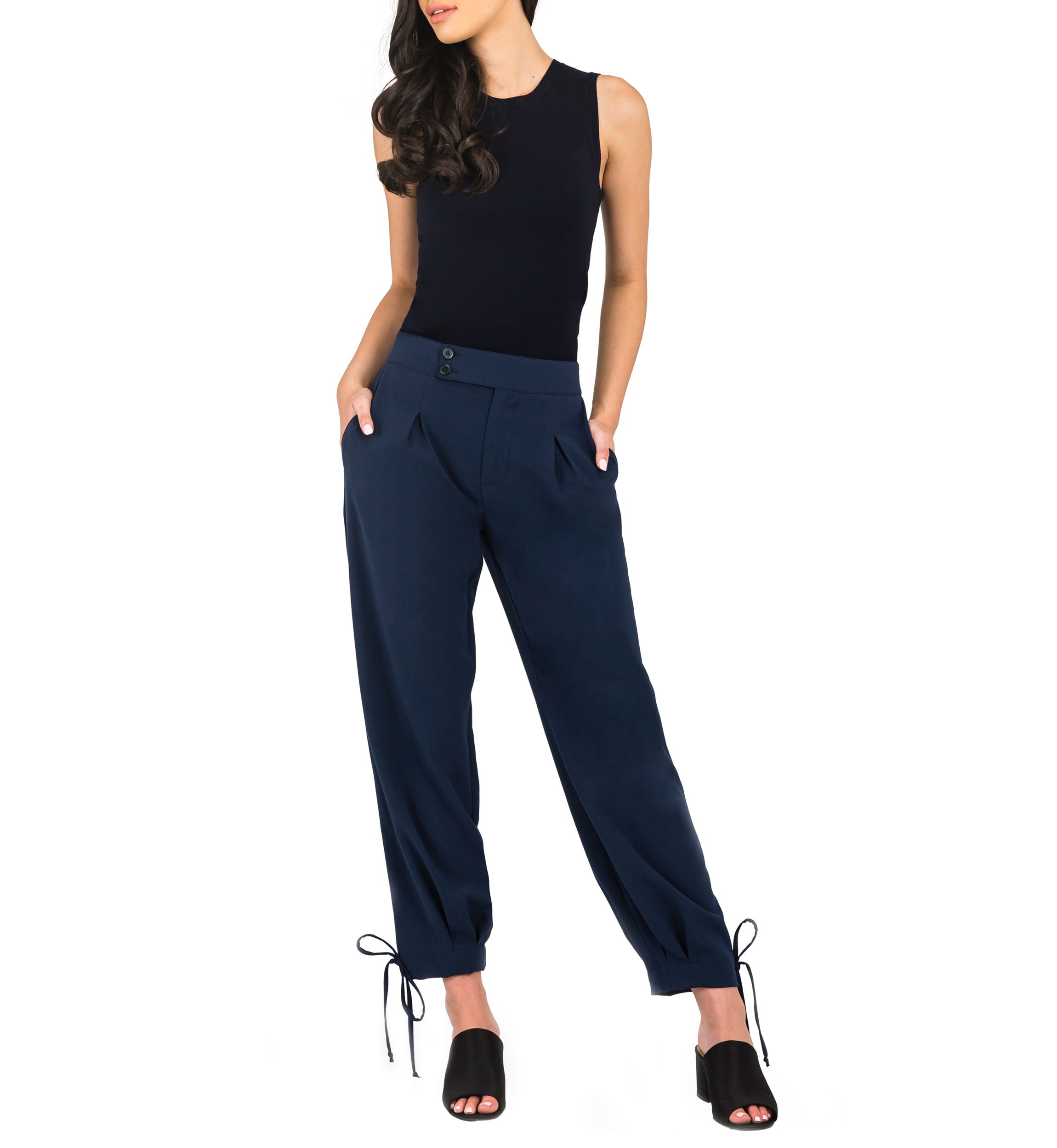 Robie High Waist Trouser Pants