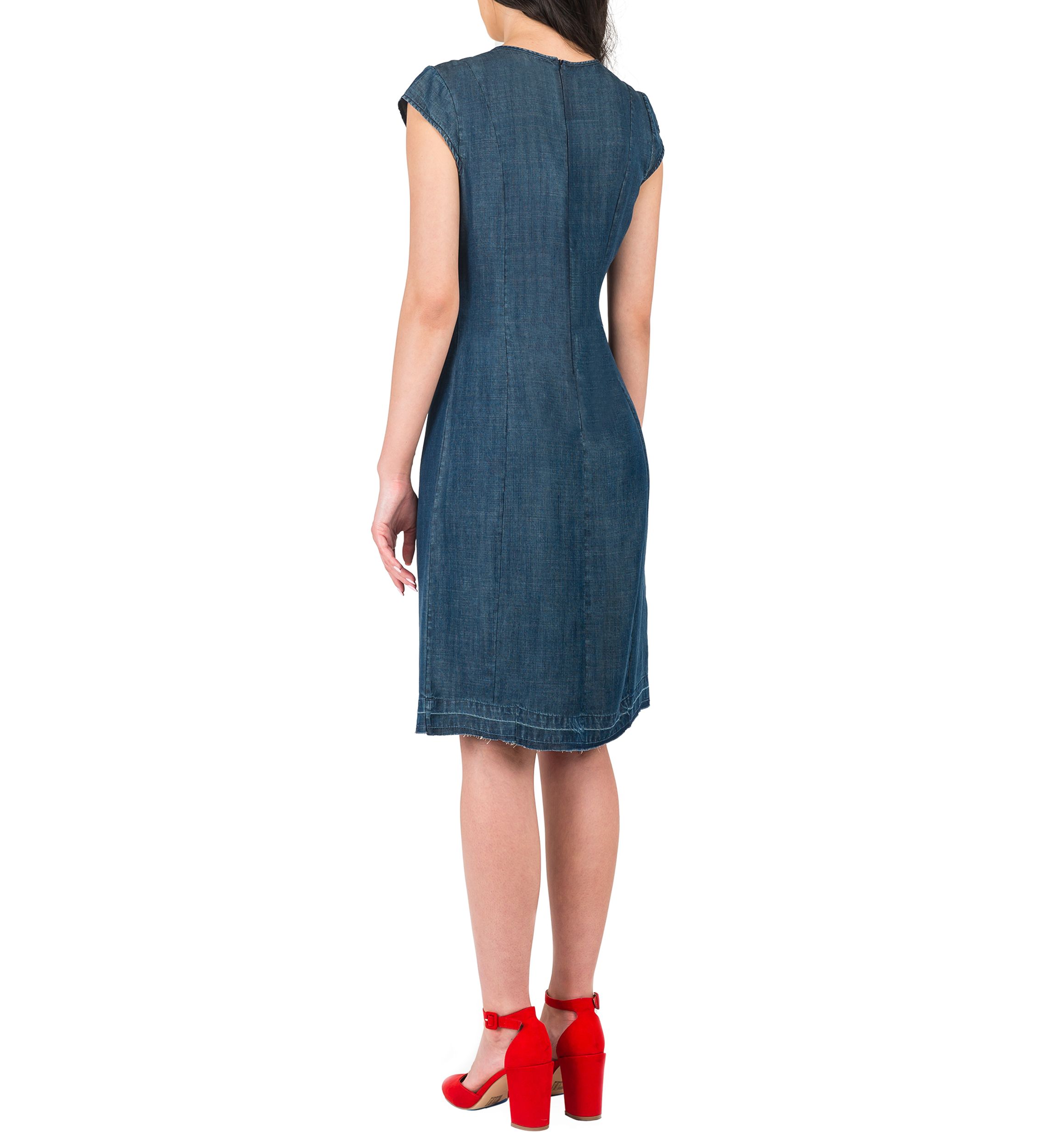Belinda V Neck Princess Line Dress