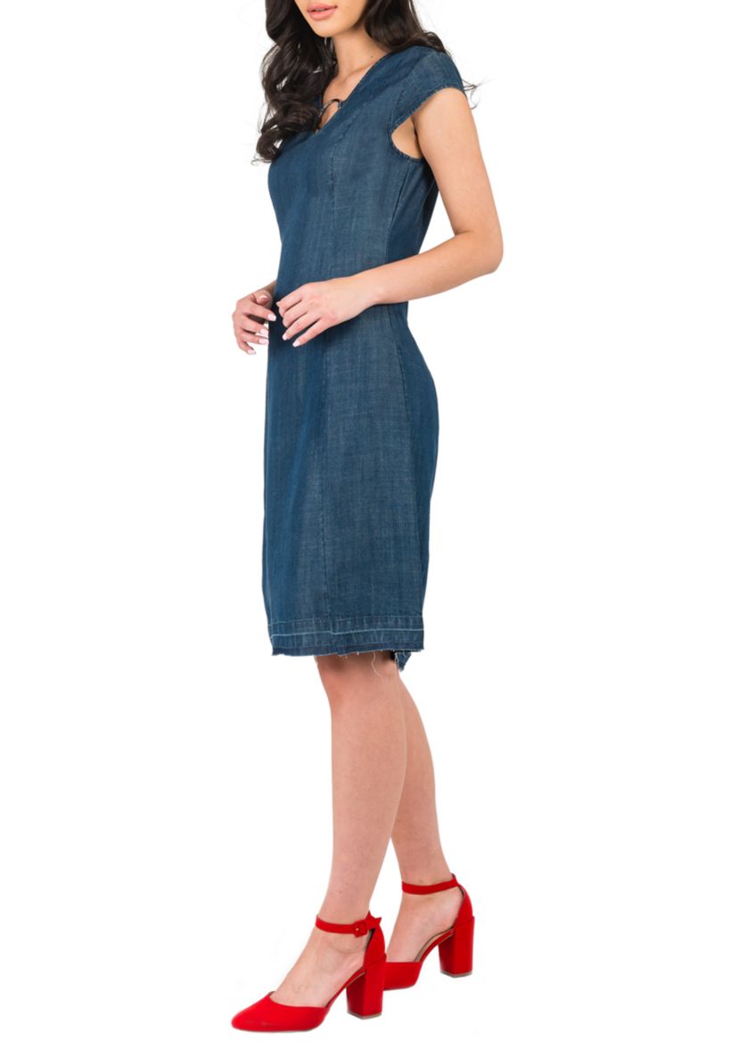 Belinda V Neck Princess Line Dress