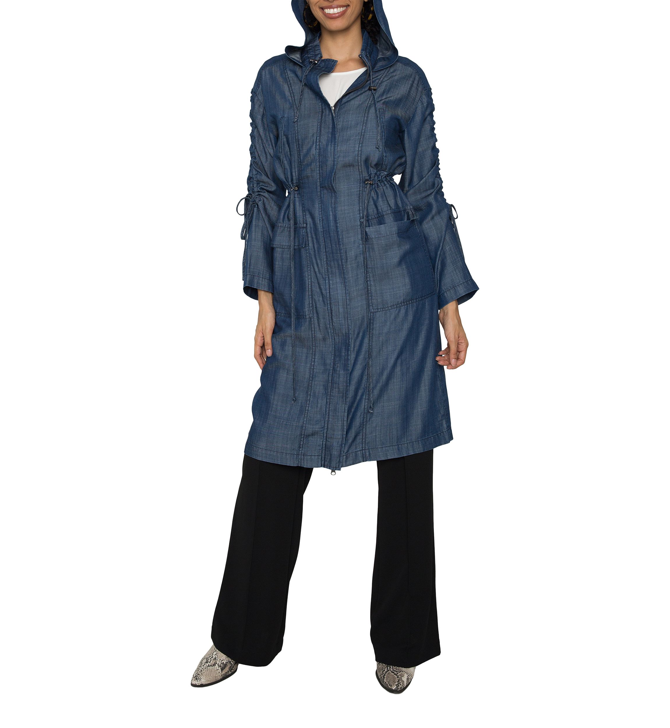 Womens Pippa Hooded Utility Anorak Jacket 