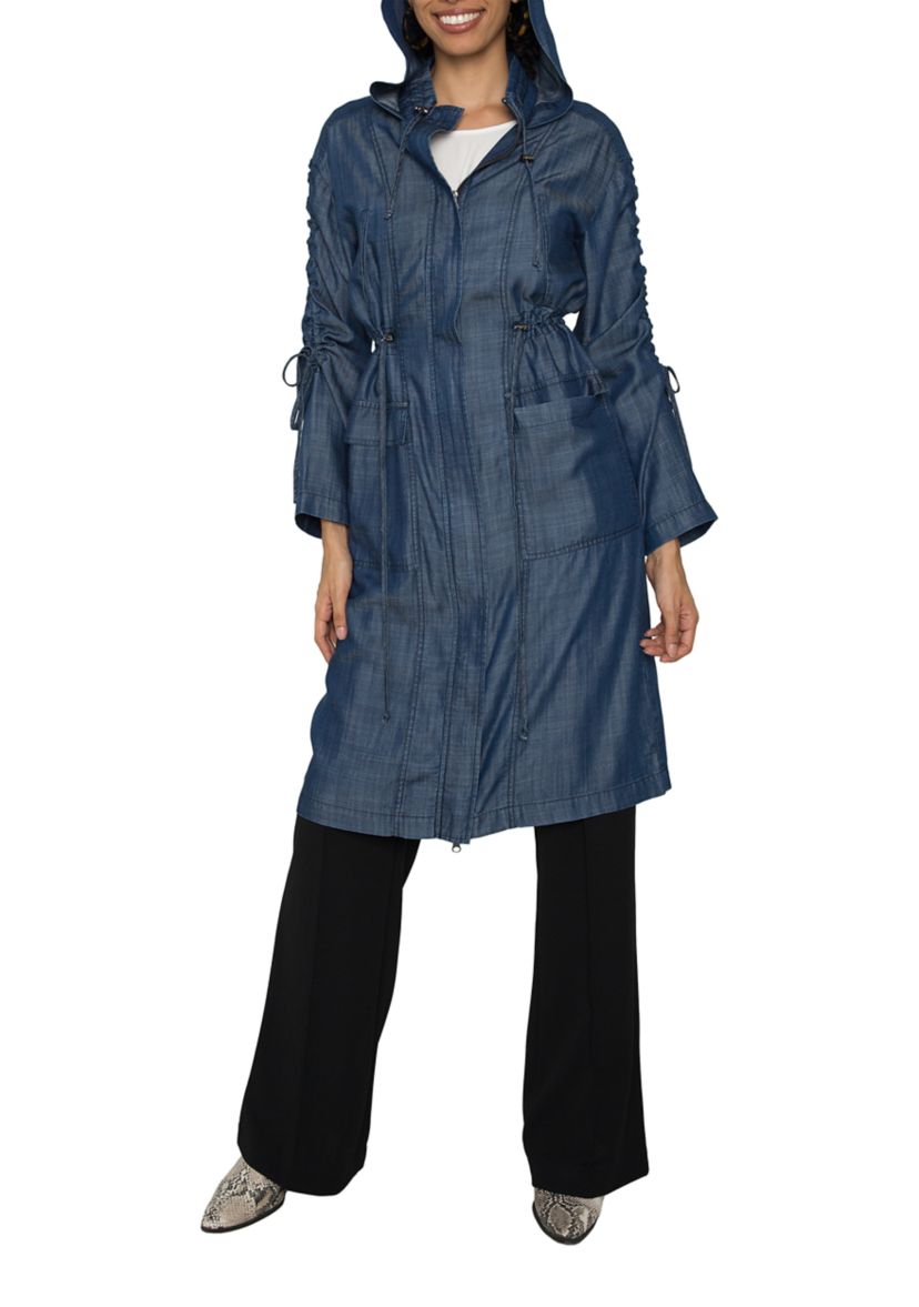 Womens Pippa Hooded Utility Anorak Jacket 