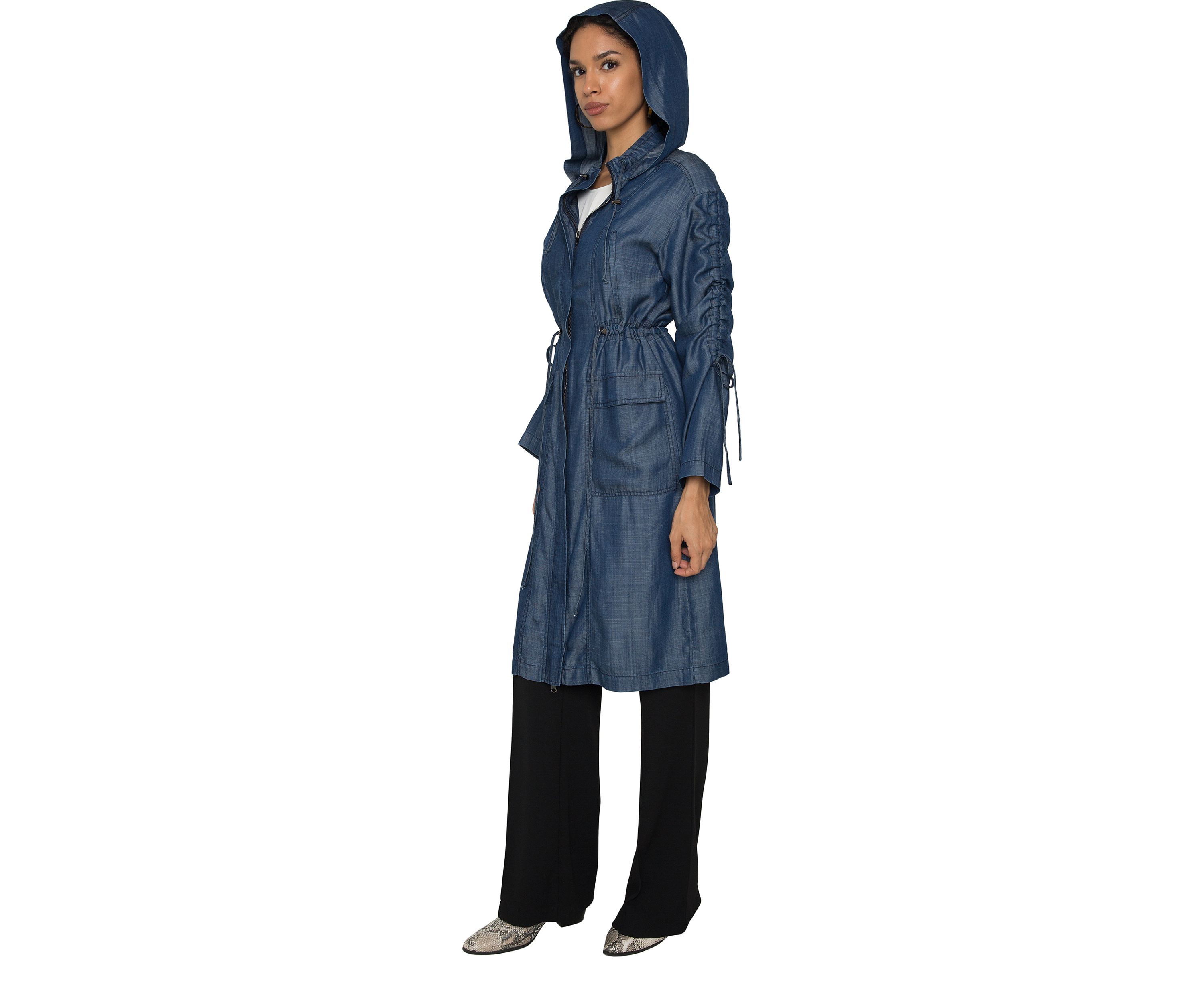 Womens Pippa Hooded Utility Anorak Jacket 