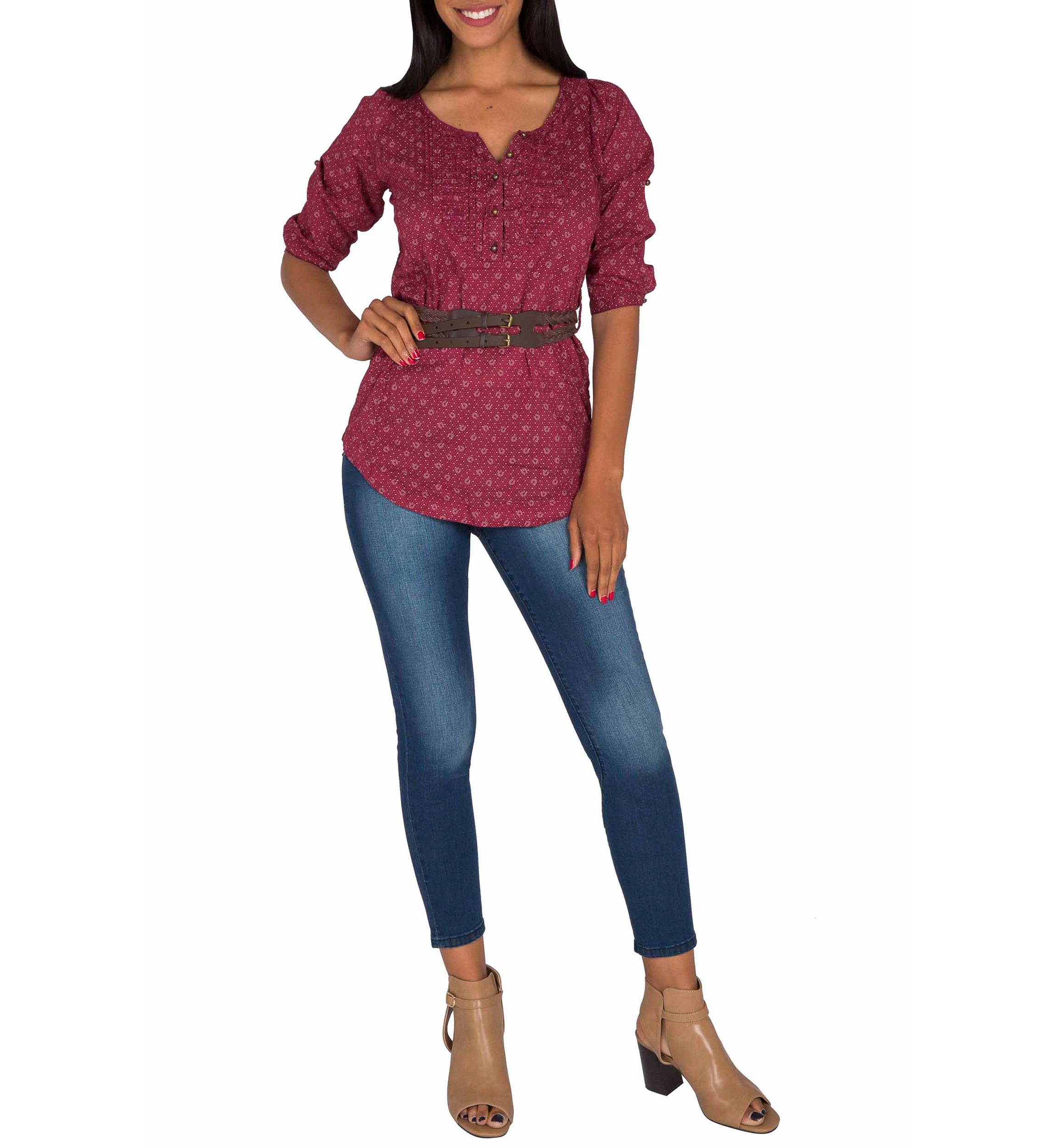 Ankle Zipper Crop Jeans