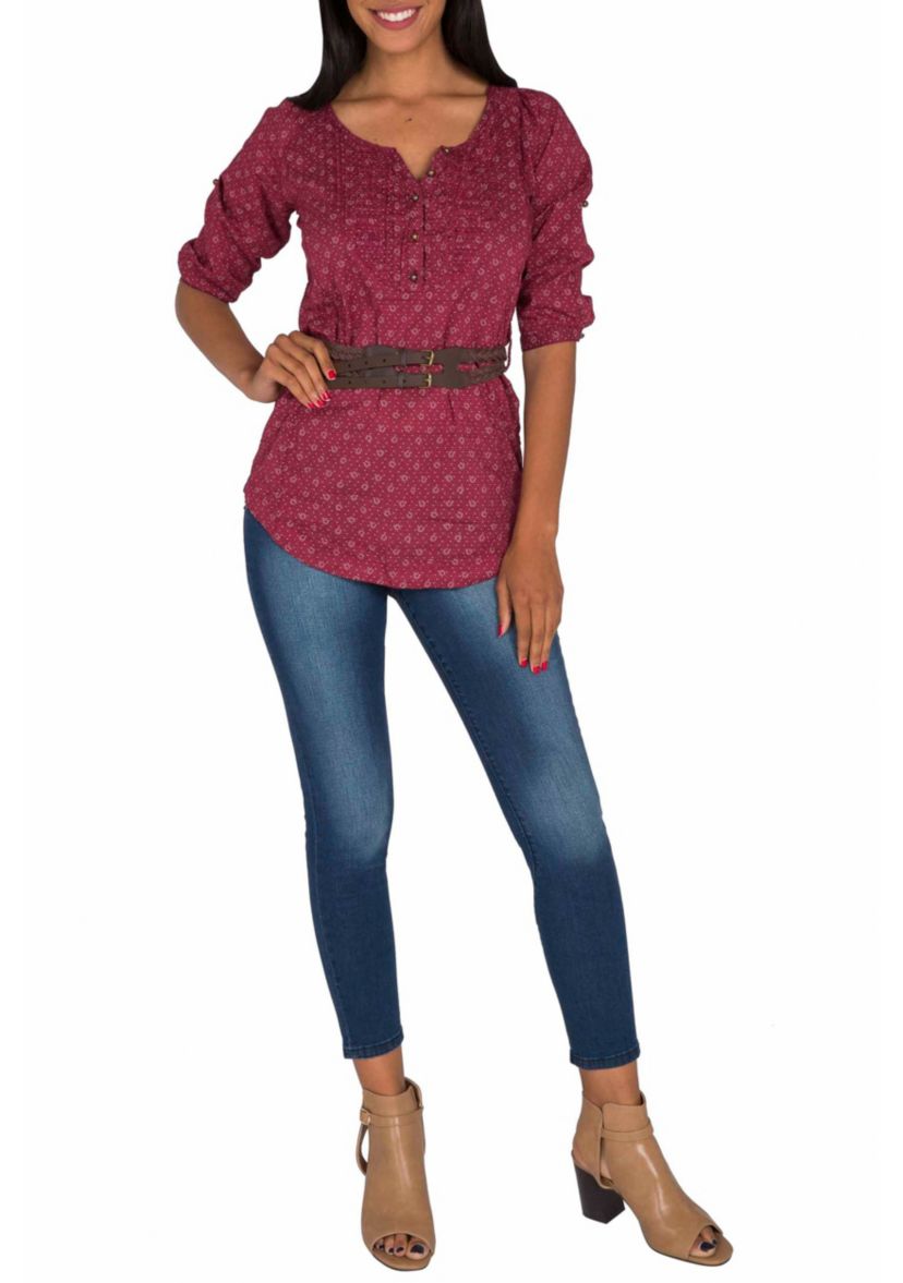 Ankle Zipper Crop Jeans
