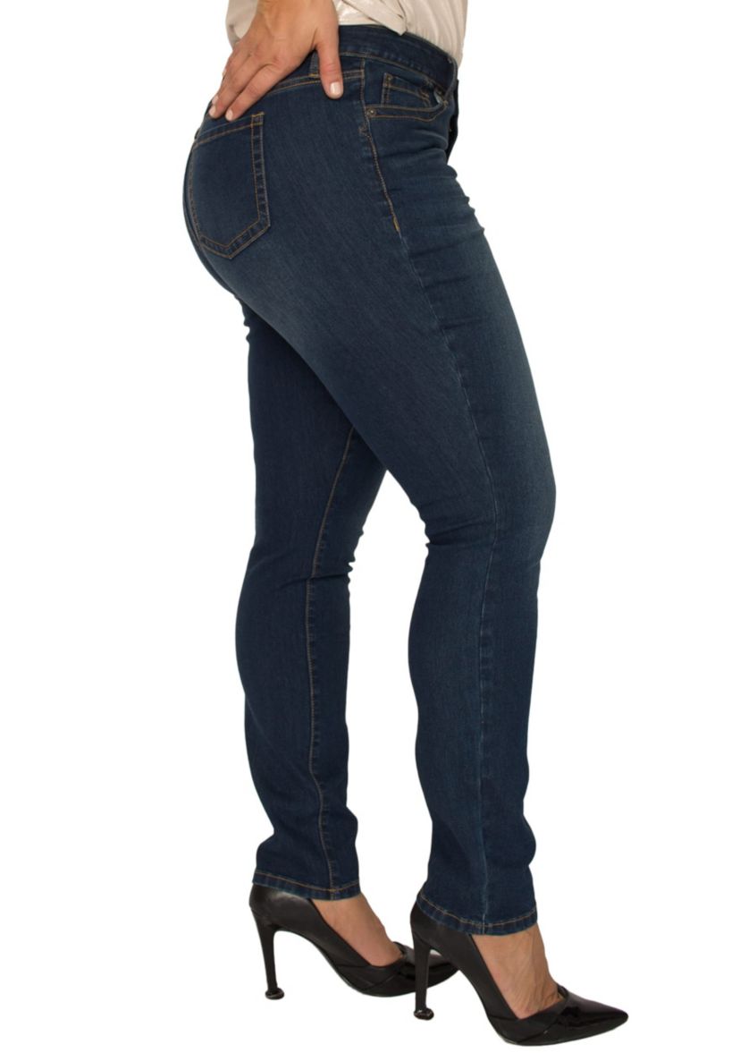 Plus Size Basic 5-Pocket Style Skinny Jean