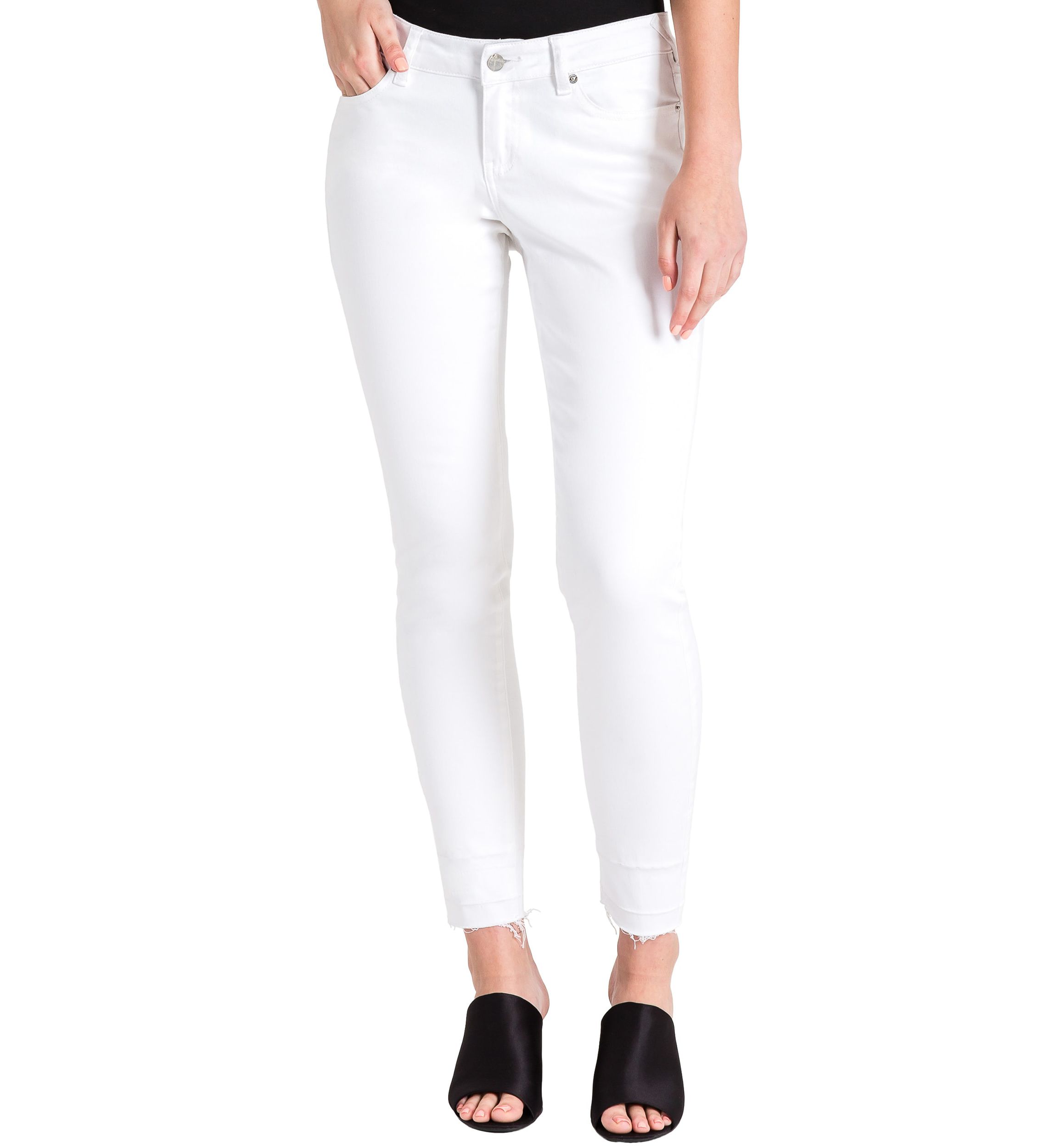 Released Hem Stretch Skinny Jeans