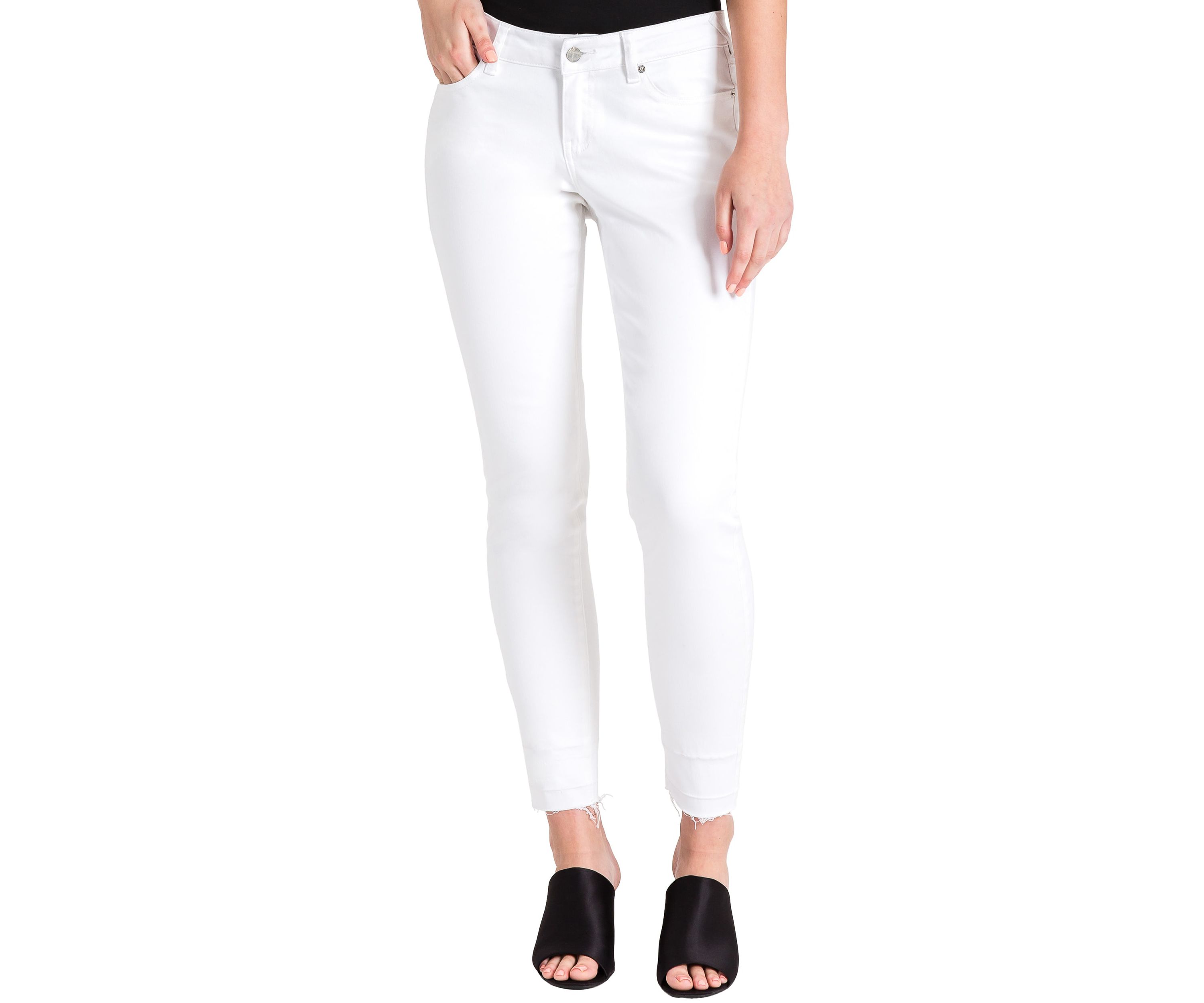 Released Hem Stretch Skinny Jeans