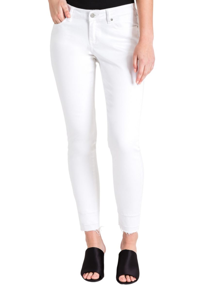 Released Hem Stretch Skinny Jeans