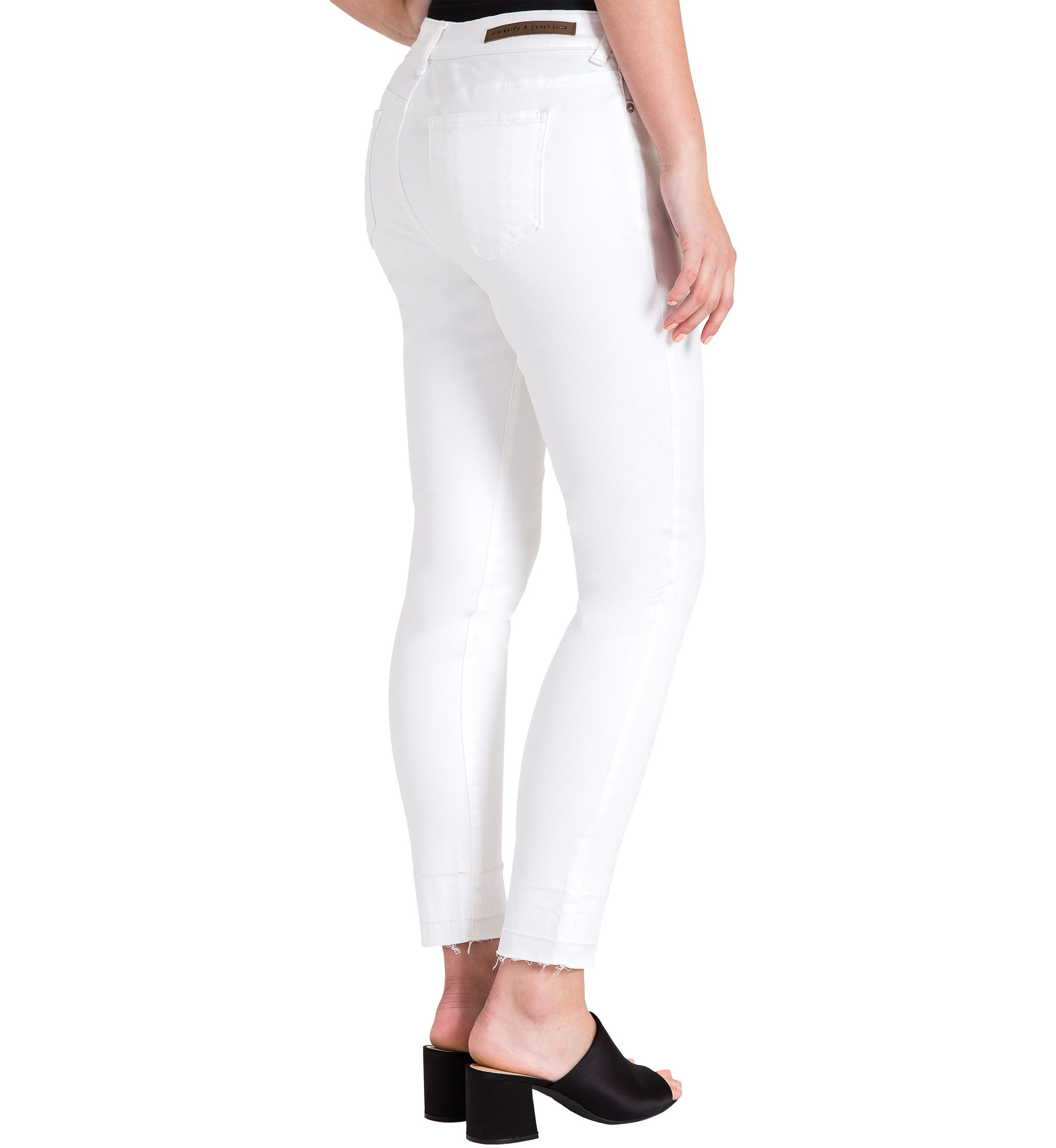 Released Hem Stretch Skinny Jeans