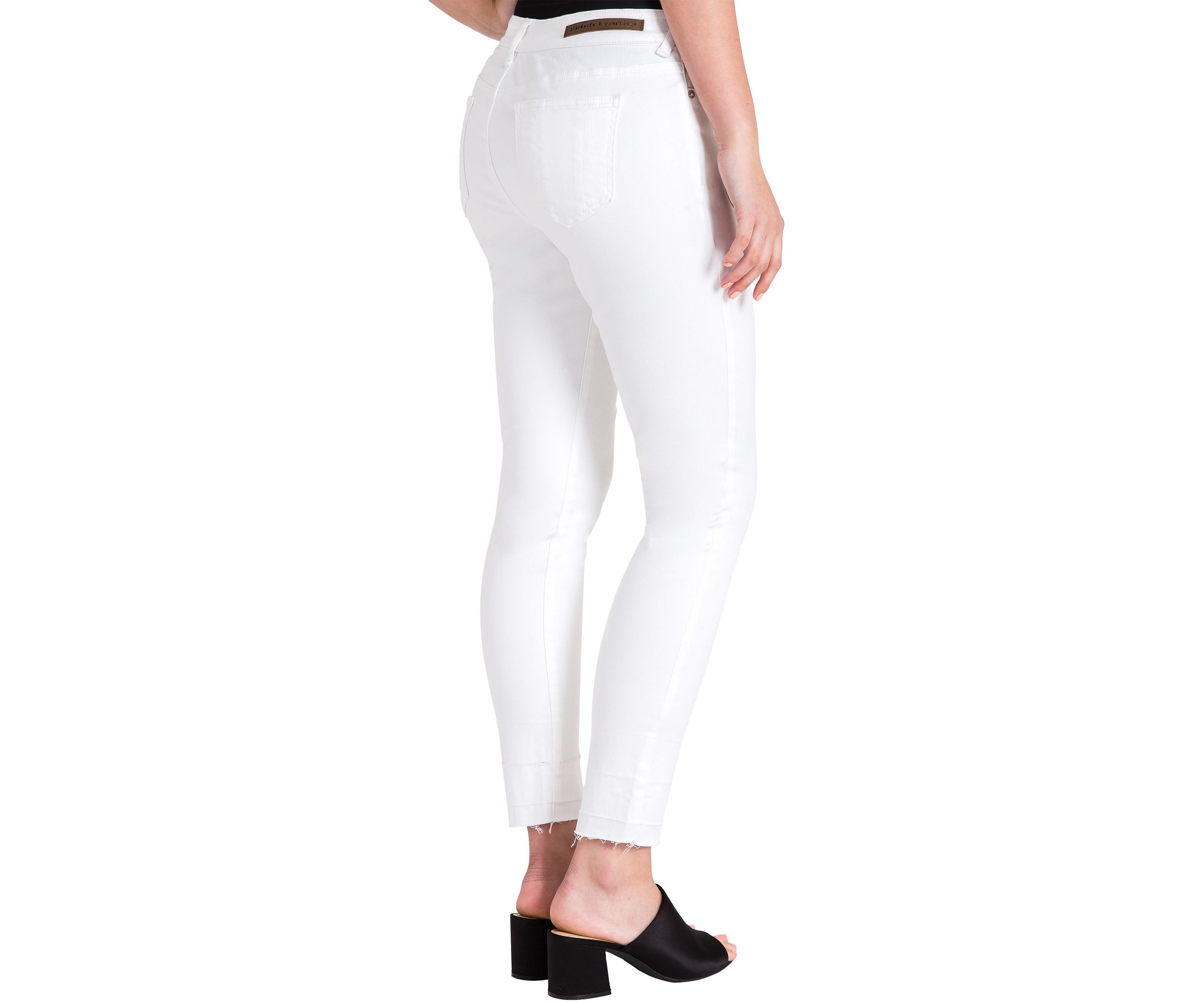 Released Hem Stretch Skinny Jeans