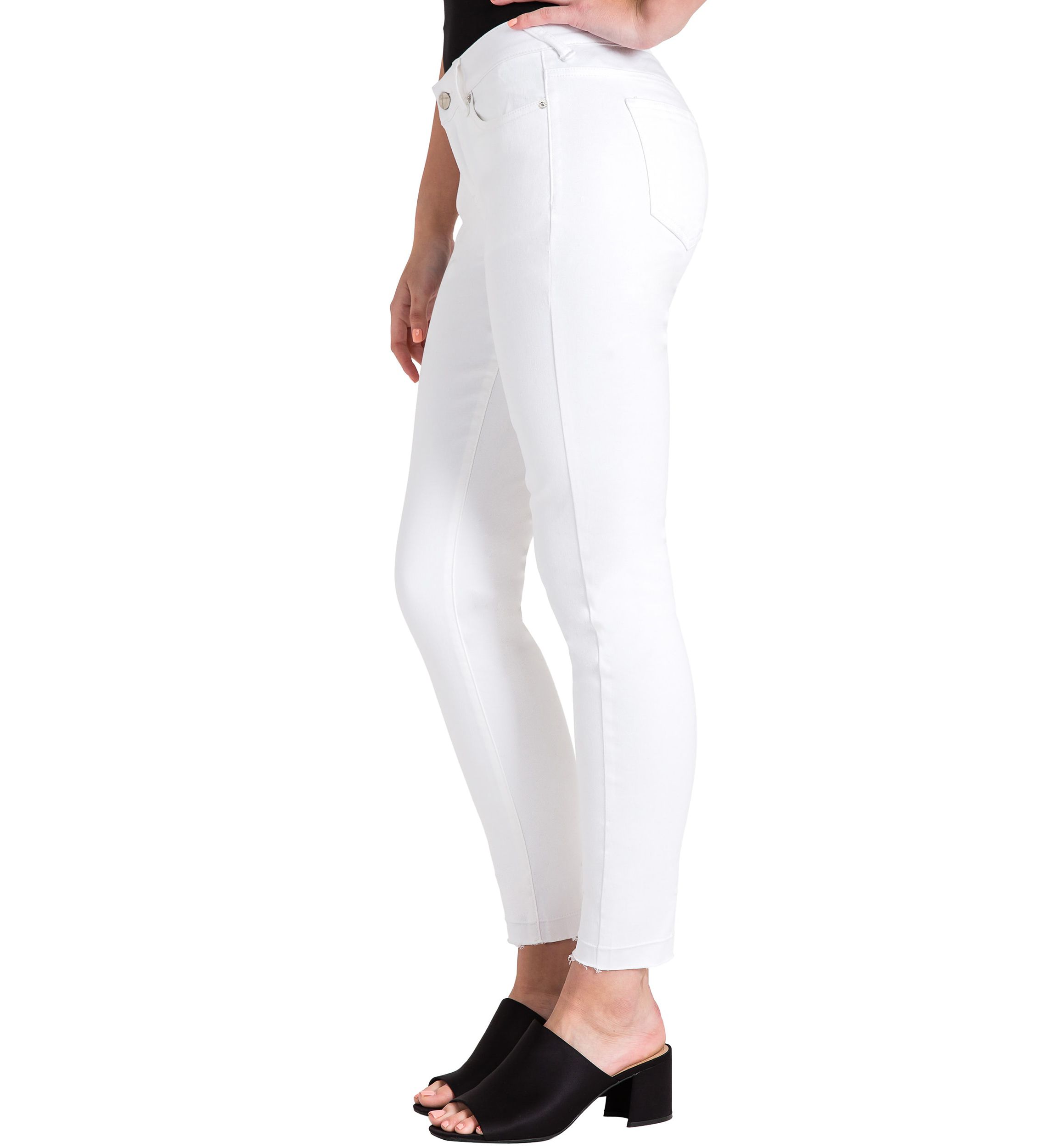 Released Hem Stretch Skinny Jeans