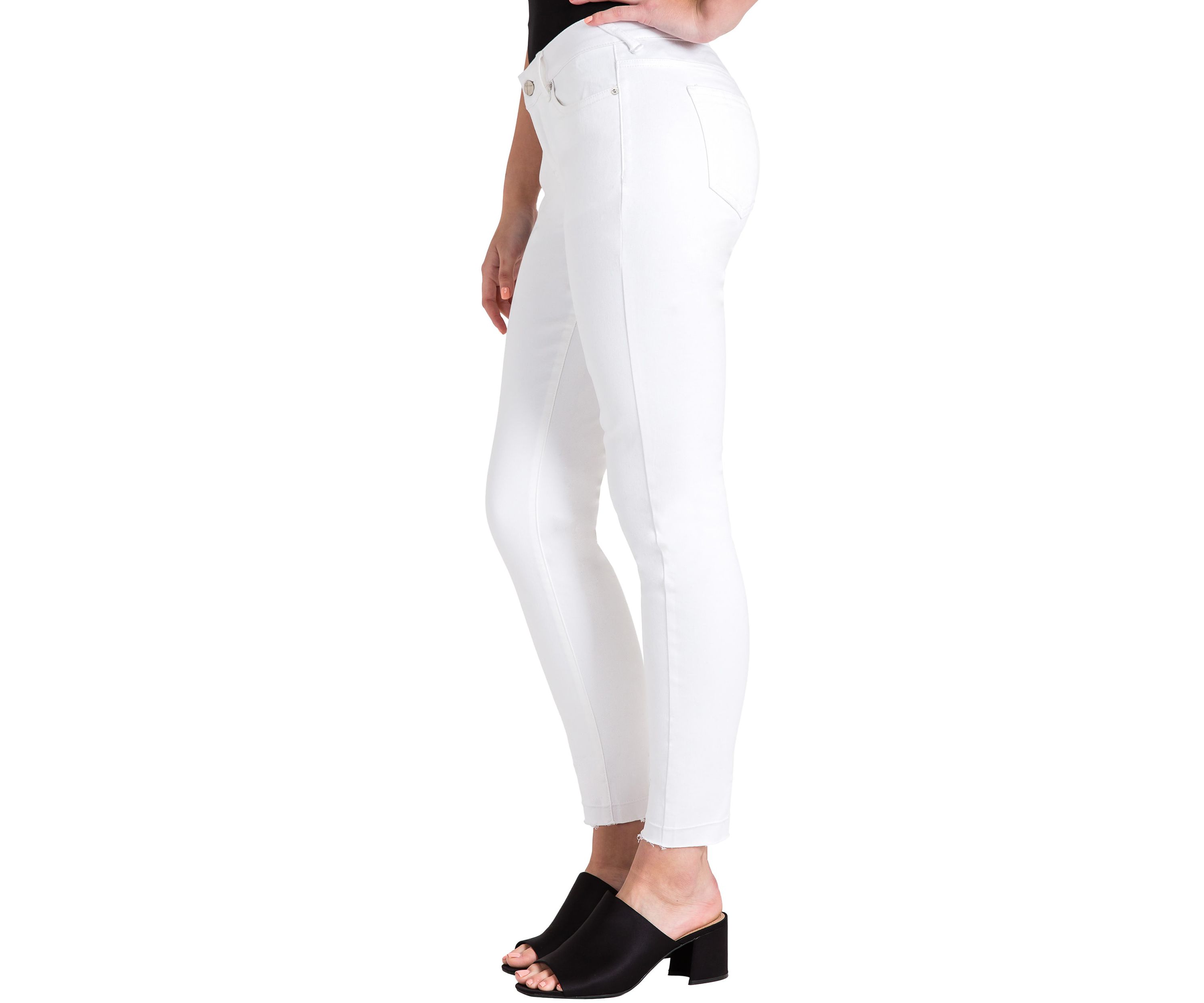 Released Hem Stretch Skinny Jeans