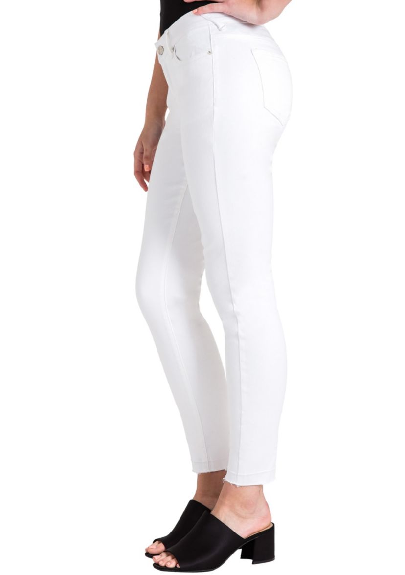 Released Hem Stretch Skinny Jeans