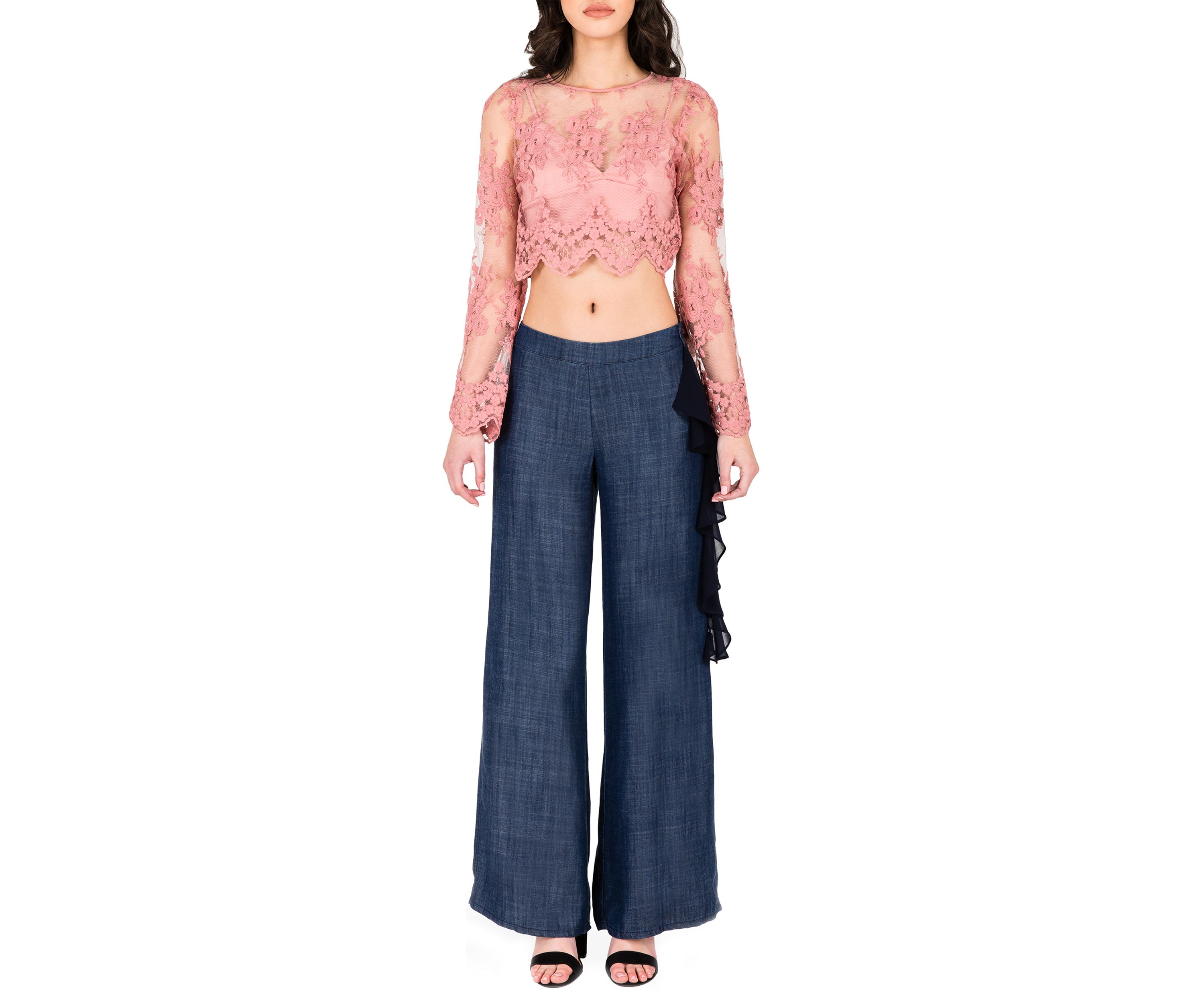 Womens Olga Tencel® Palazzo Pants