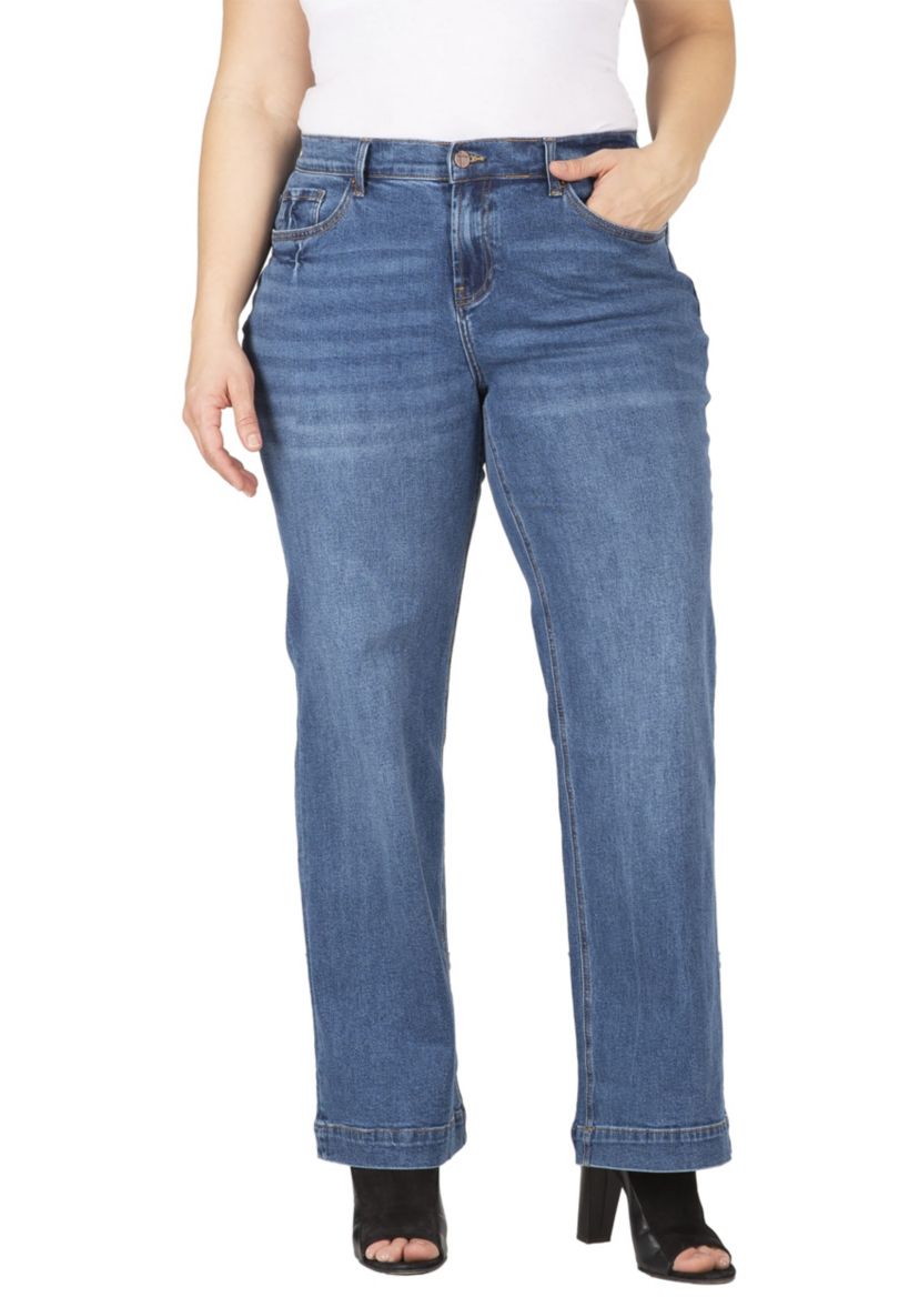 Plus Size Stretch Slim Fit Jeans