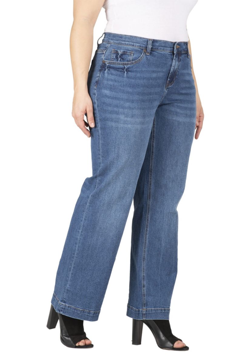 Plus Size Stretch Slim Fit Jeans