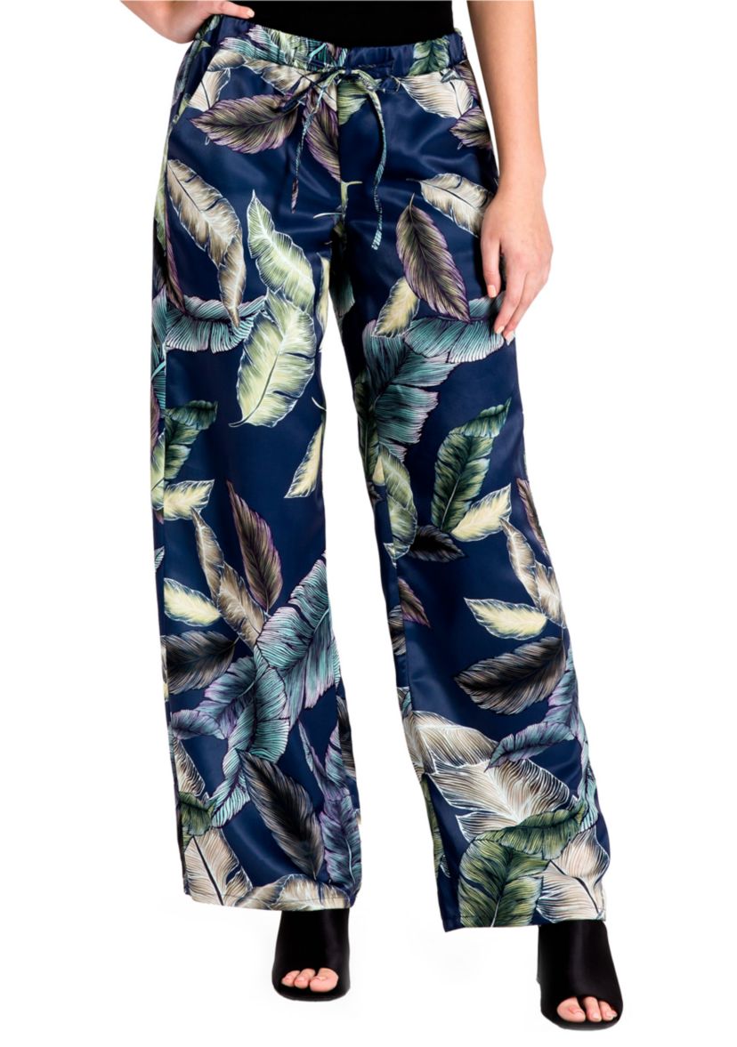 Rada Satin Print Pants