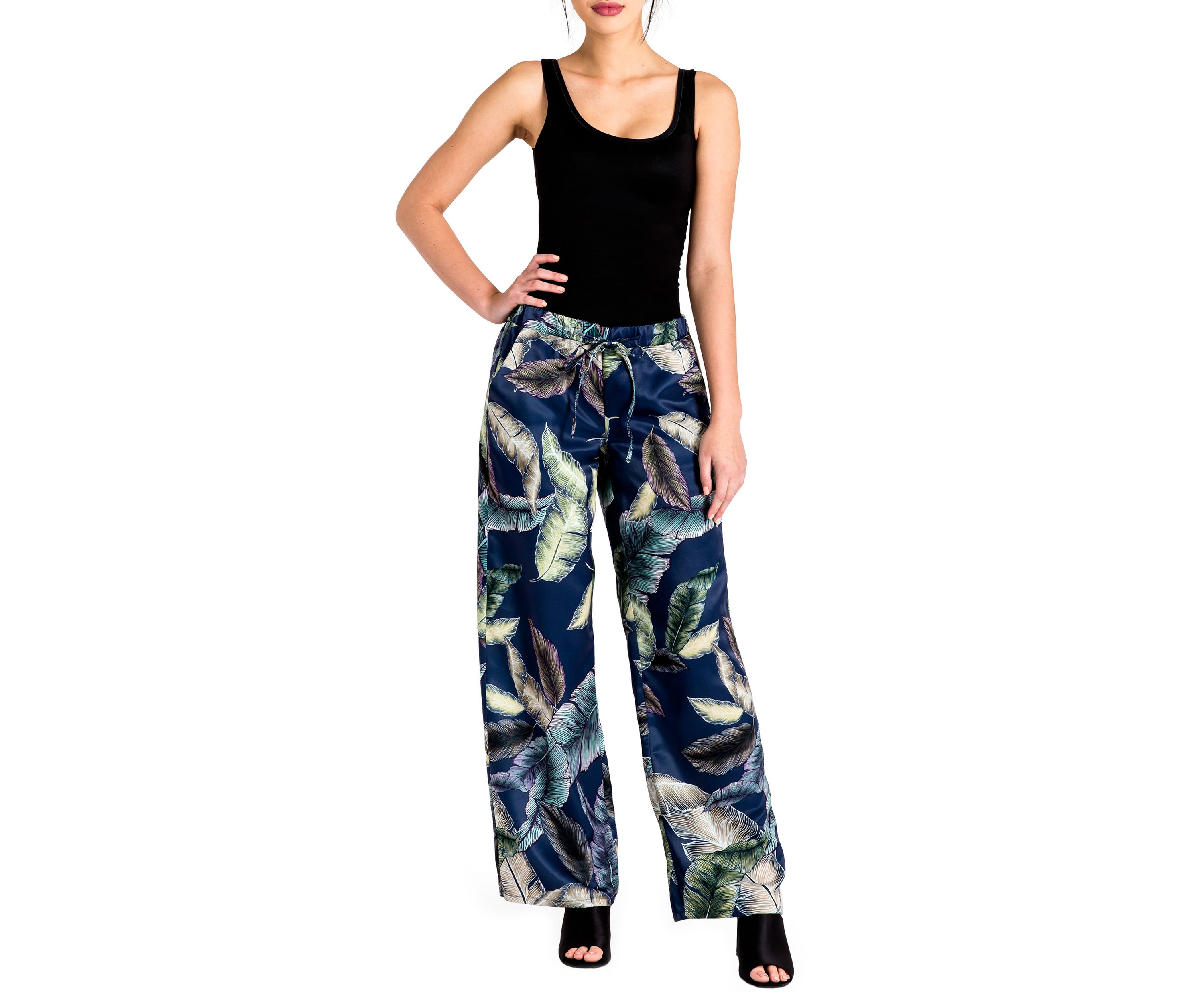 Rada Satin Print Pants
