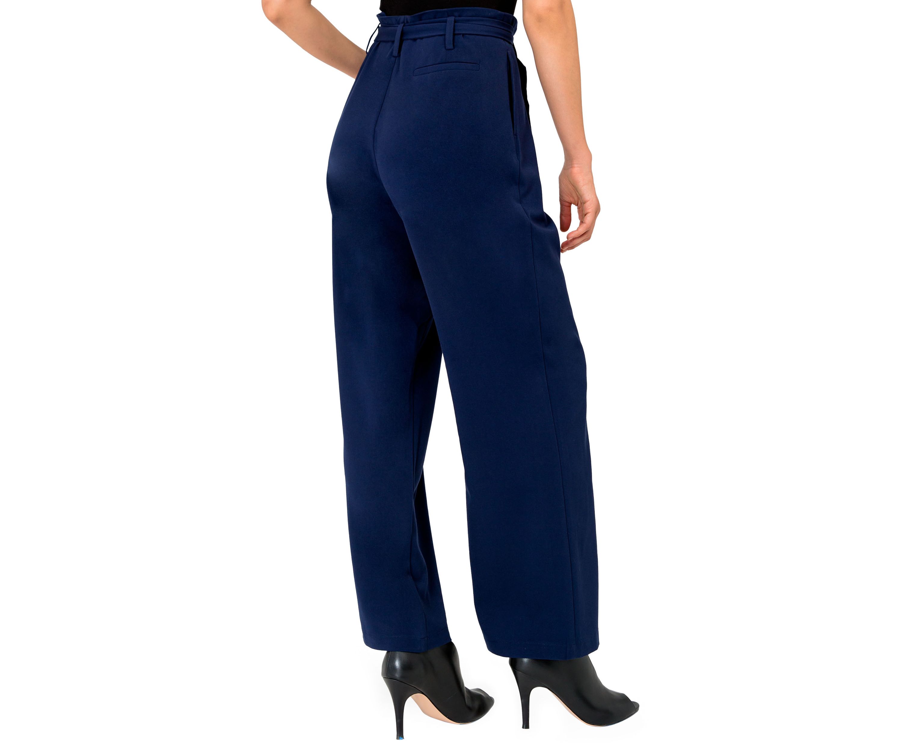 Francesca D-Ring Belted Pants