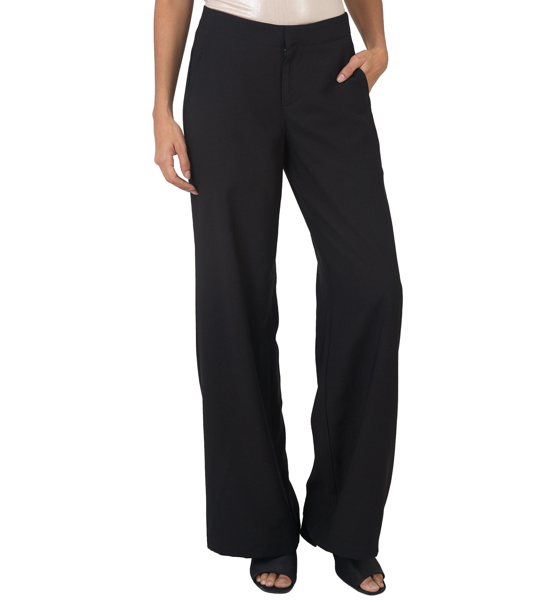 Womens High Waist Wide Leg Pants