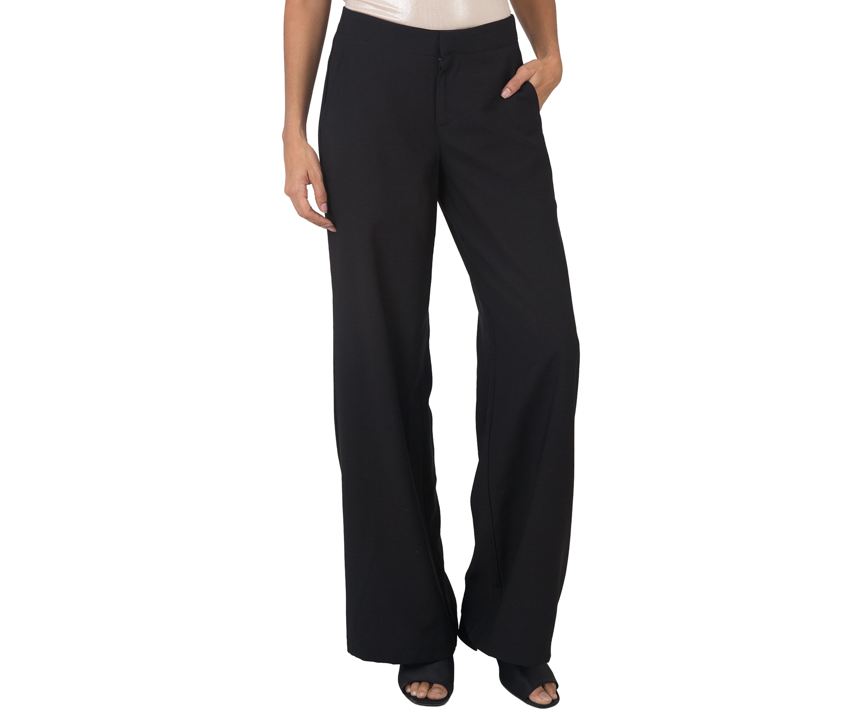 Womens High Waist Wide Leg Pants