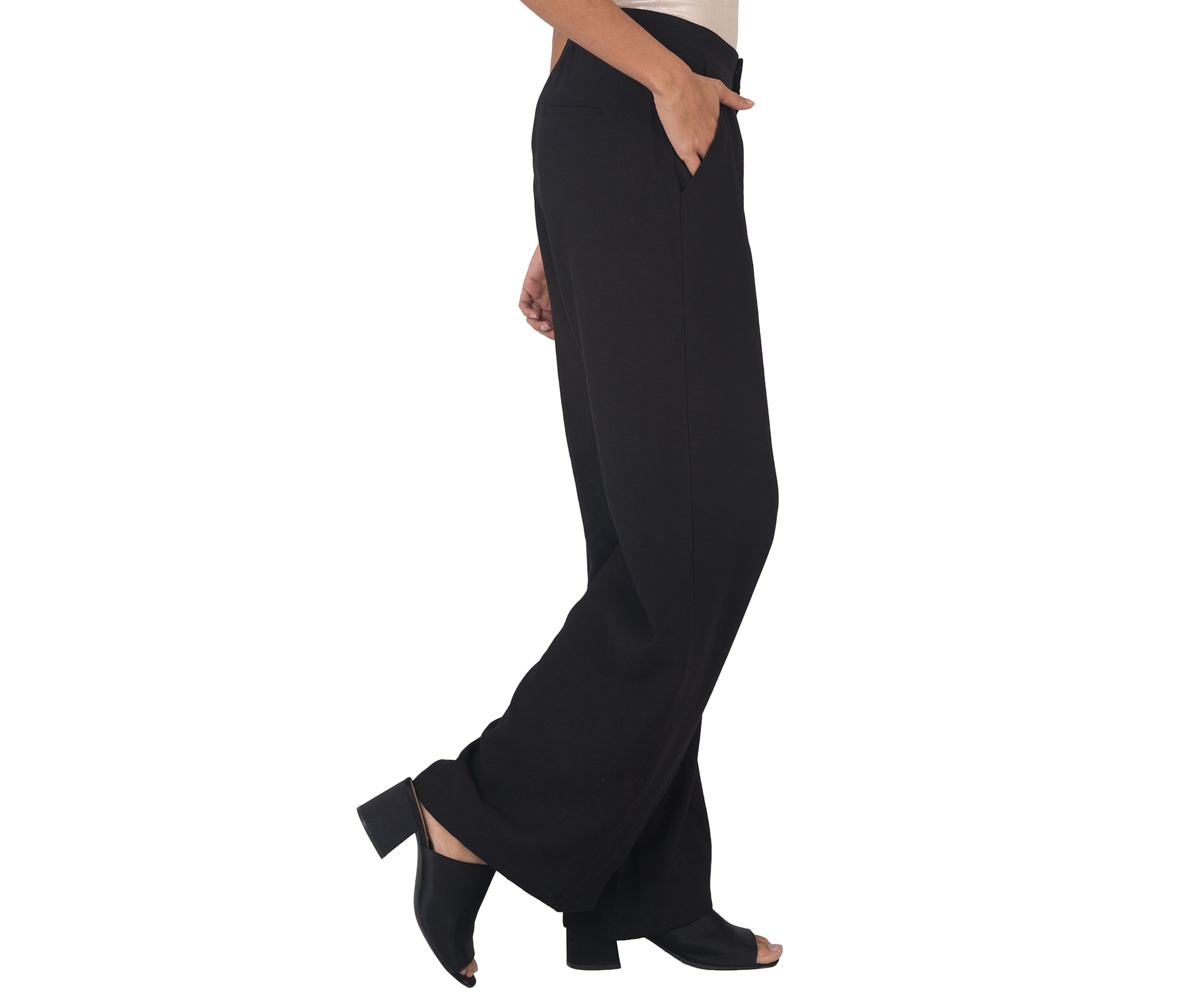 Womens High Waist Wide Leg Pants