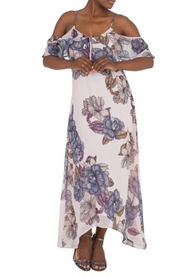Standards And Practices Women S Matilda Cold Shoulder Ruffled