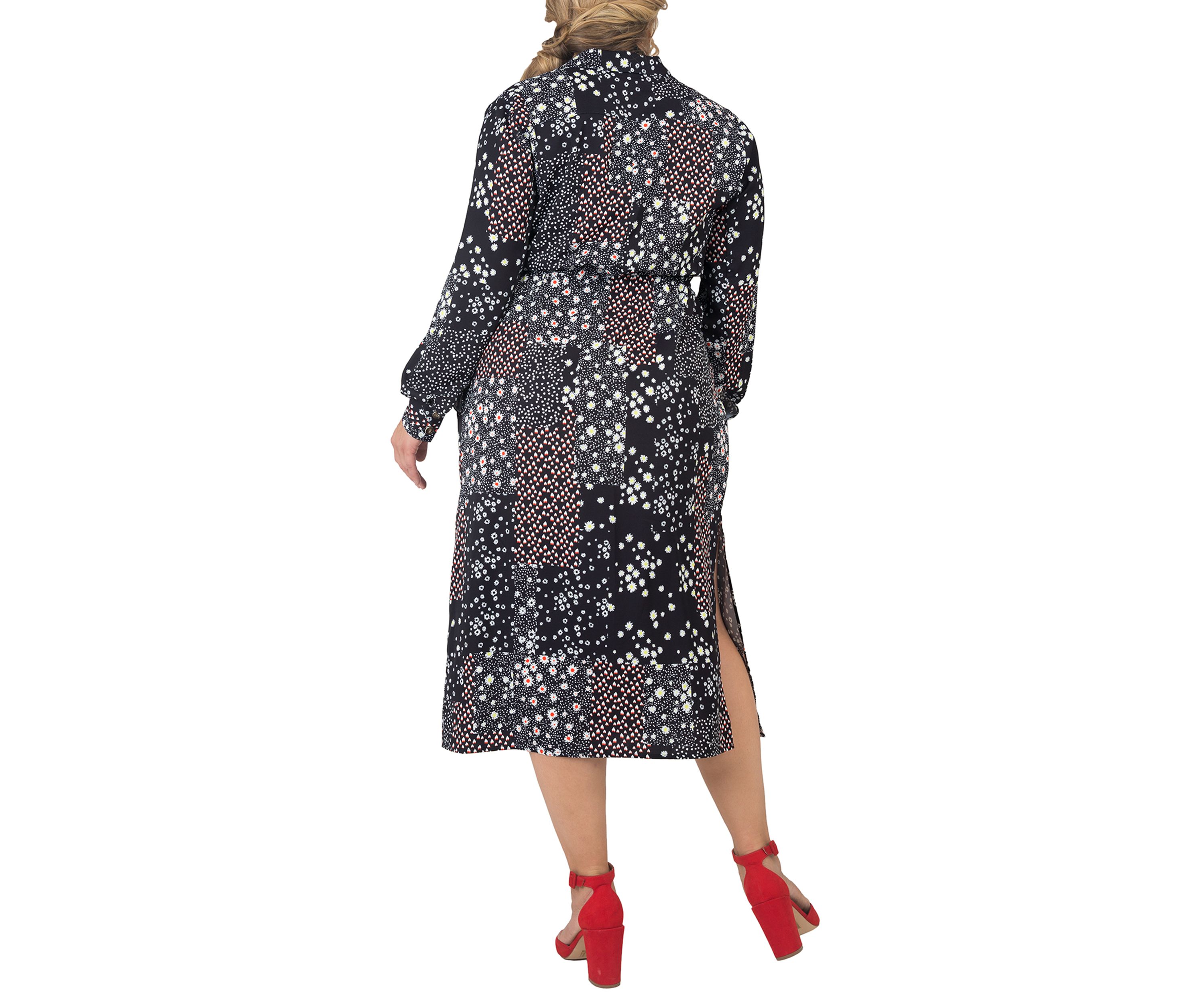 Plus Size Knot from Shirt Dress