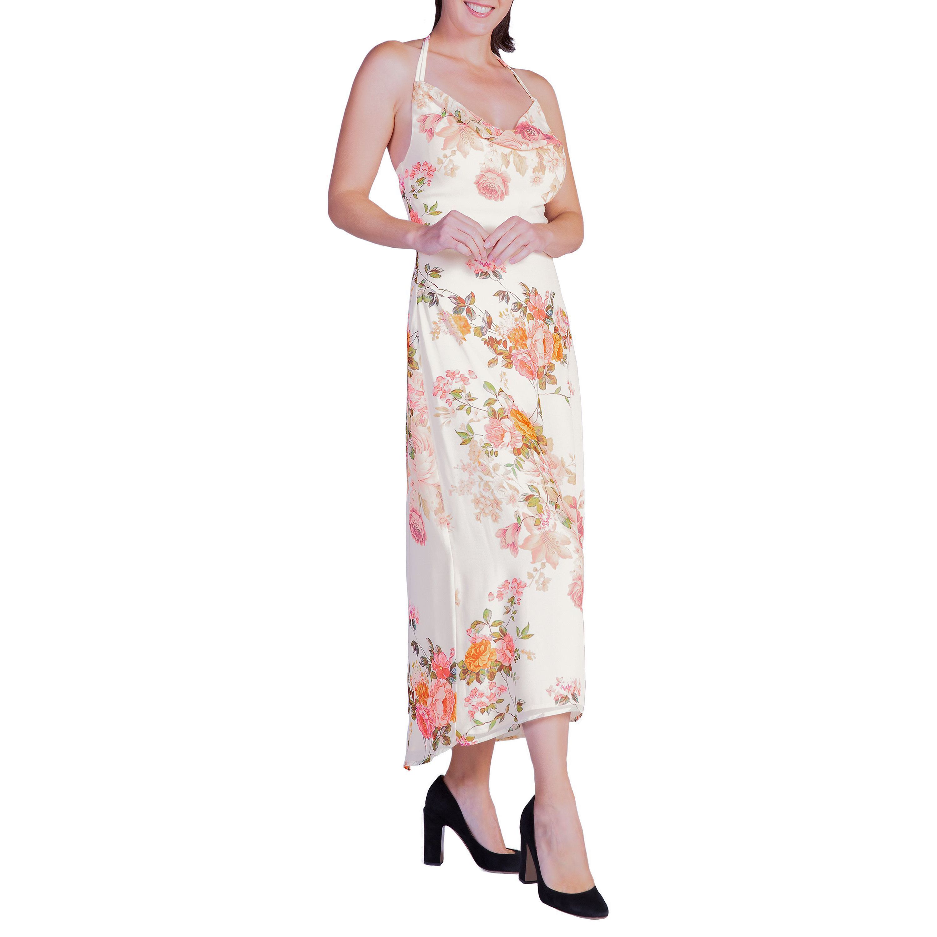 Halter Cowl Neck Maxi DRS