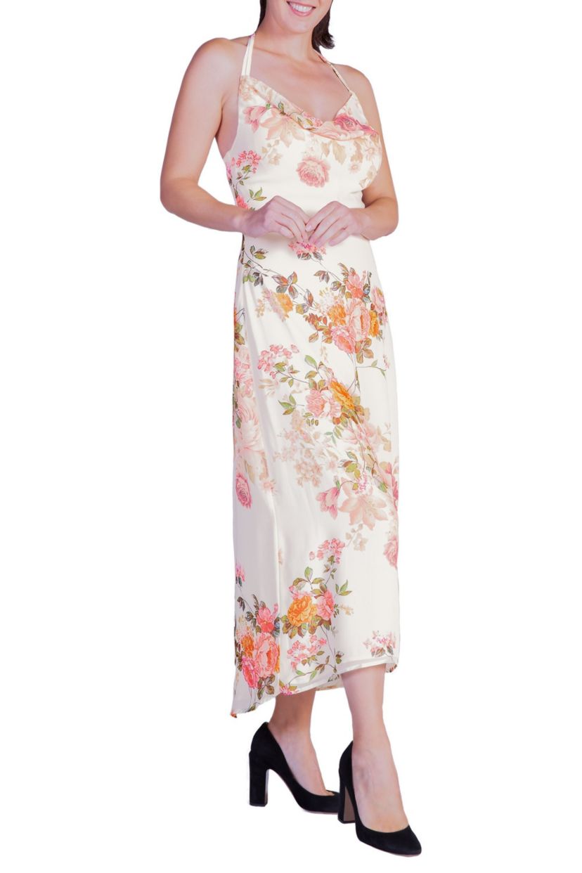 Halter Cowl Neck Maxi DRS