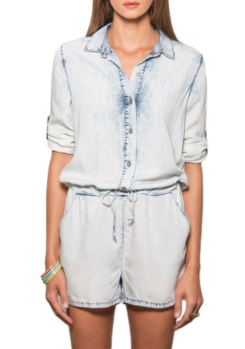 Tencel LS Rompers