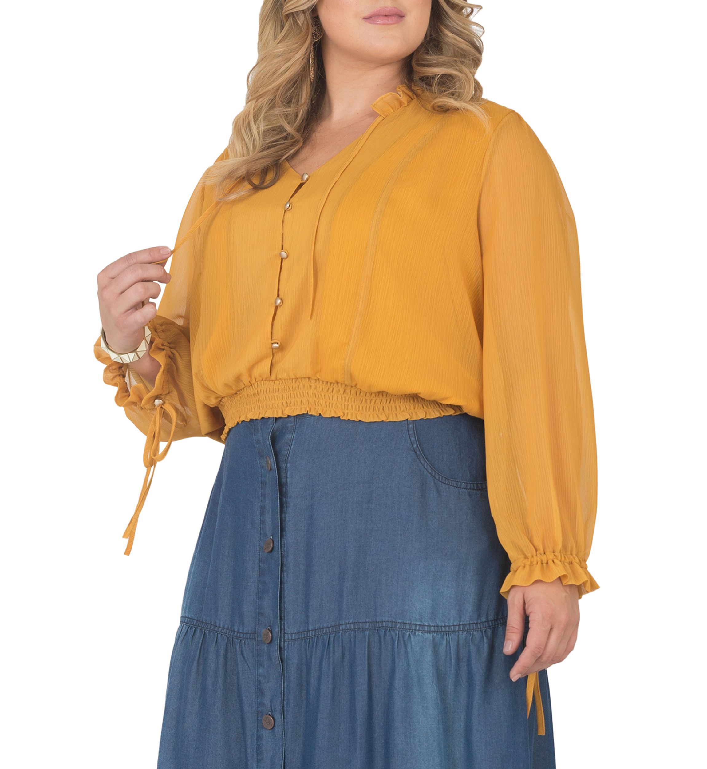Plus Size Prairie Top