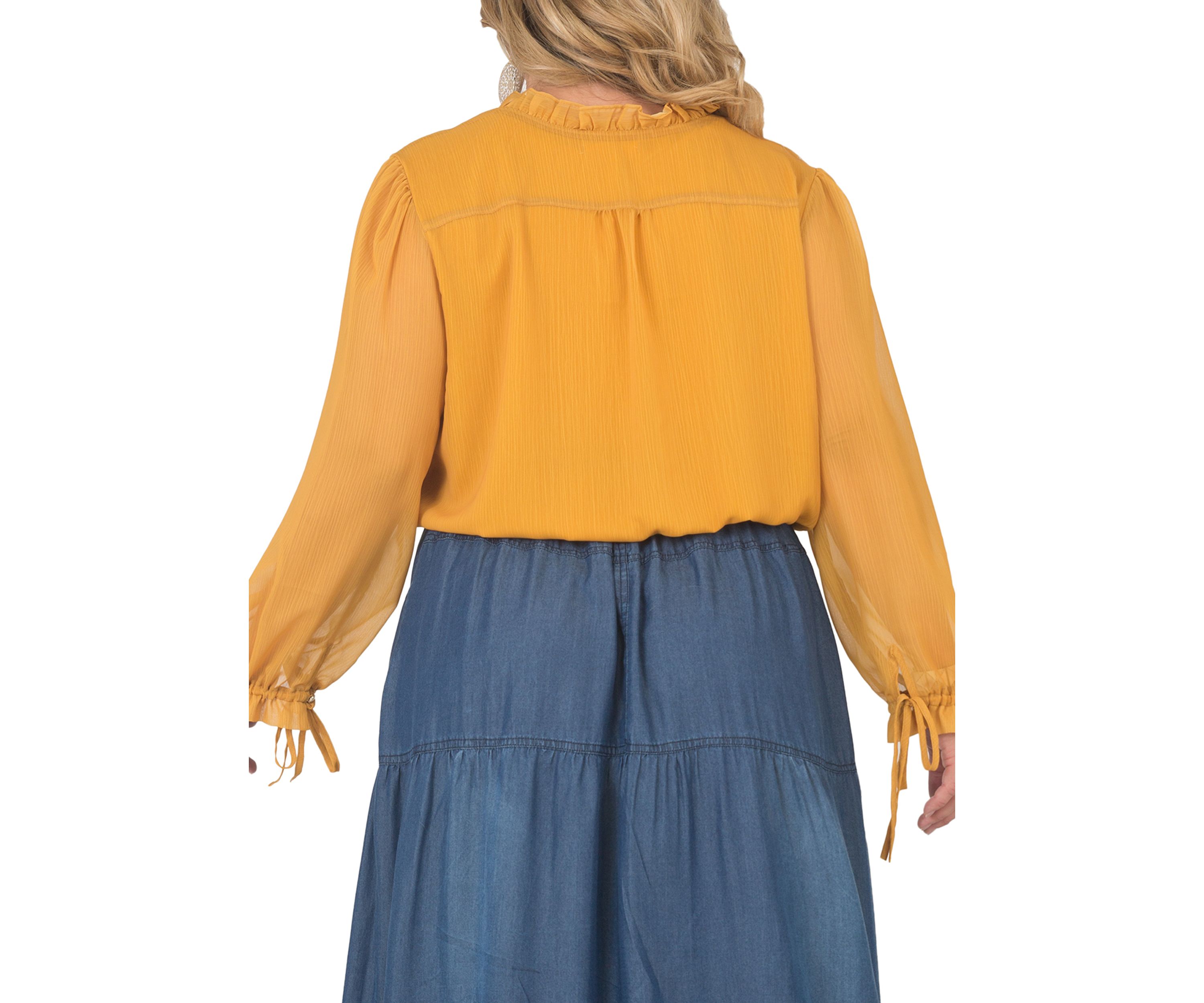 Plus Size Prairie Top